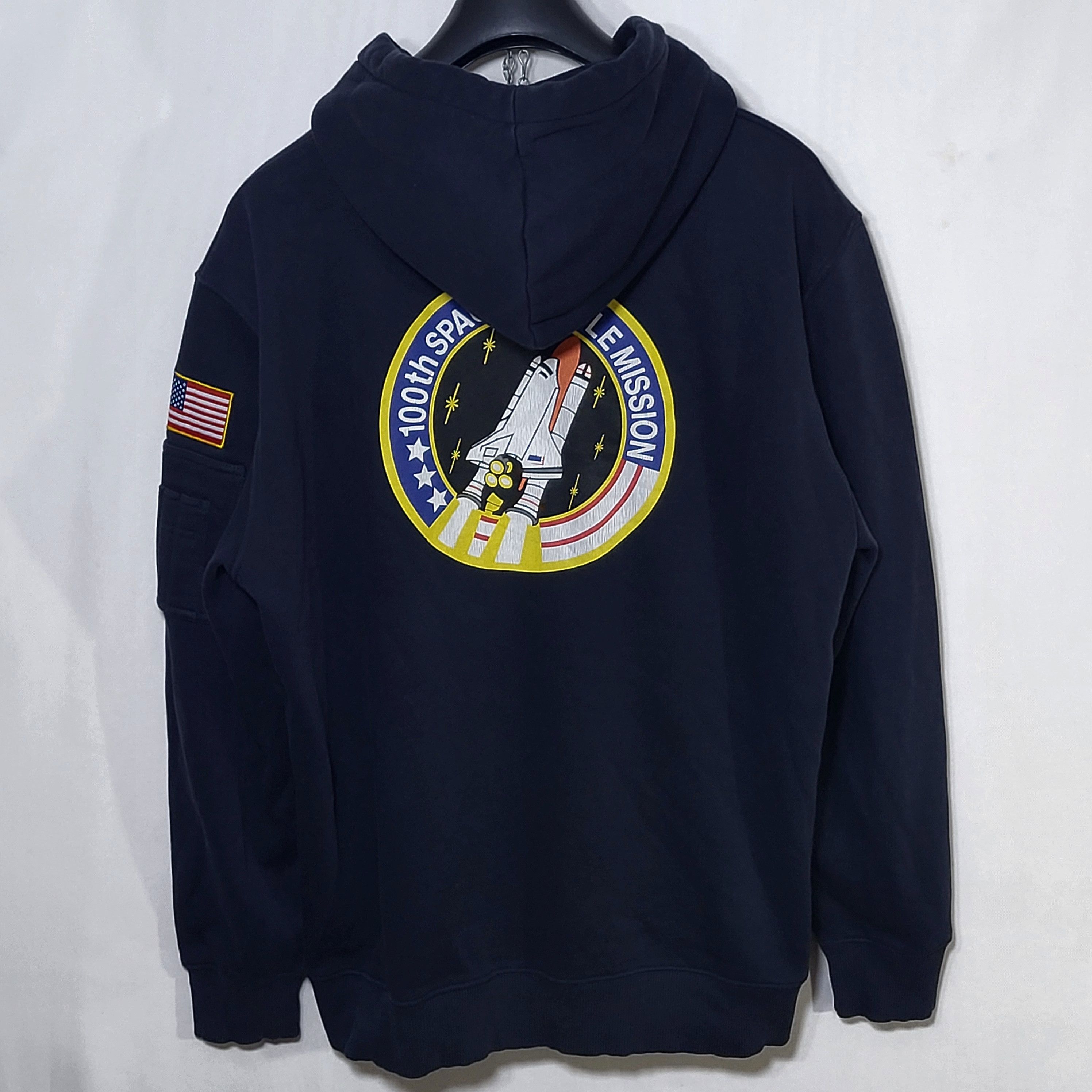 Alpha Industries Alpha Industries Rare Space Shuttle Hoodie. Exclusive.Rare Size US XXL / EU 58 / 5 - 5 Thumbnail