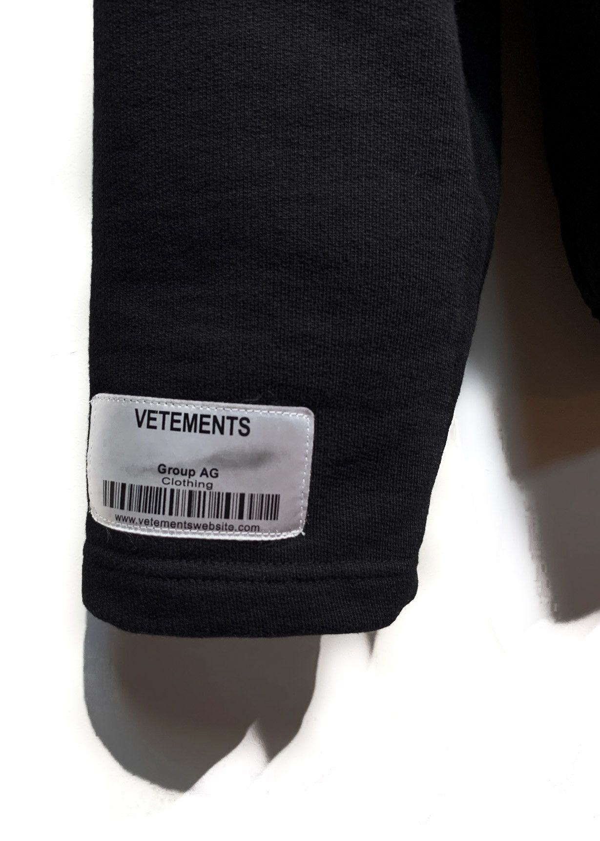 Vetements Vêtements Black Cut-out Oversized Hoodie Size M / US 6-8 / IT 42-44 - 9 Thumbnail