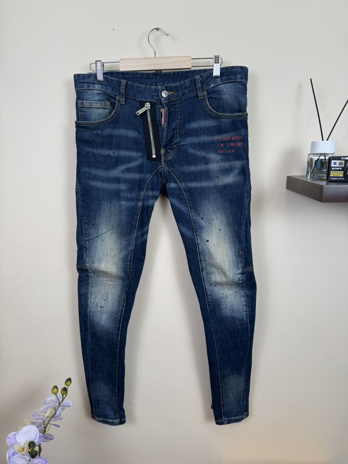 Dsquared2 Dsquared2 Jeans Men Slim Blue 48 Denim Luxury Size US 31 - 5 Thumbnail