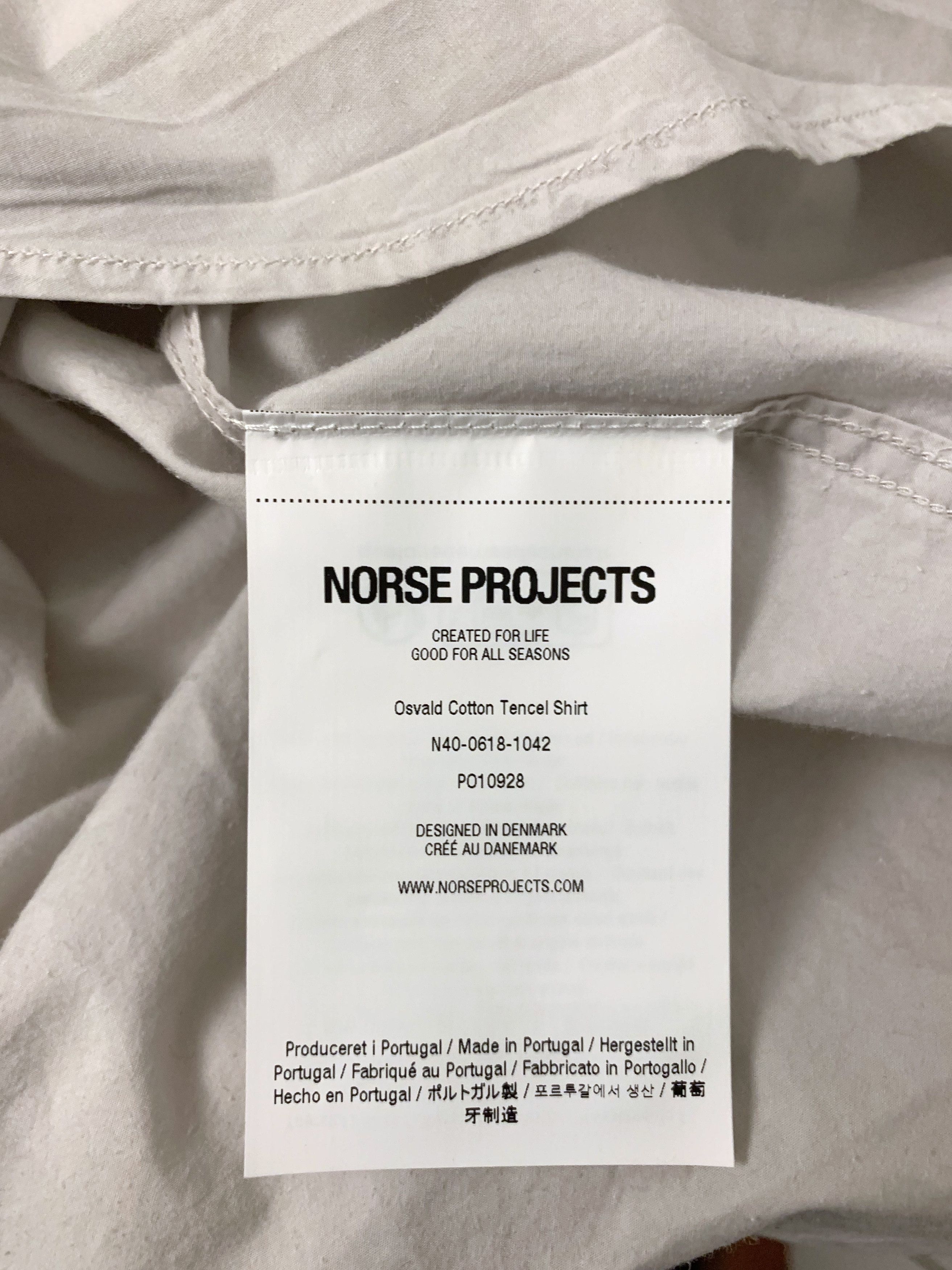 Norse Projects Osvald Tencel shirt Size US S / EU 44-46 / 1 - 5 Thumbnail