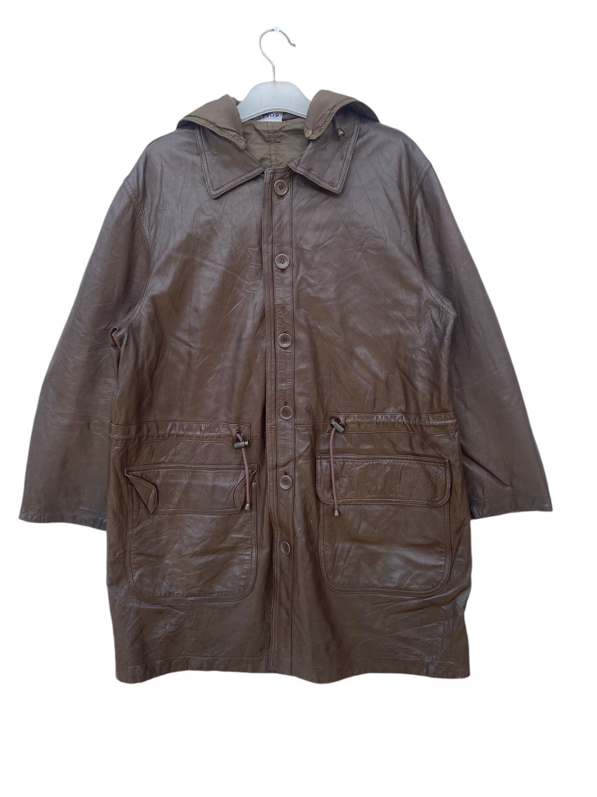 Hai Sporting Gear Vintage Hai Sporting Gear Spellout Reversible Parka Jacket Size US L / EU 52-54 / 3 - 2 Thumbnail