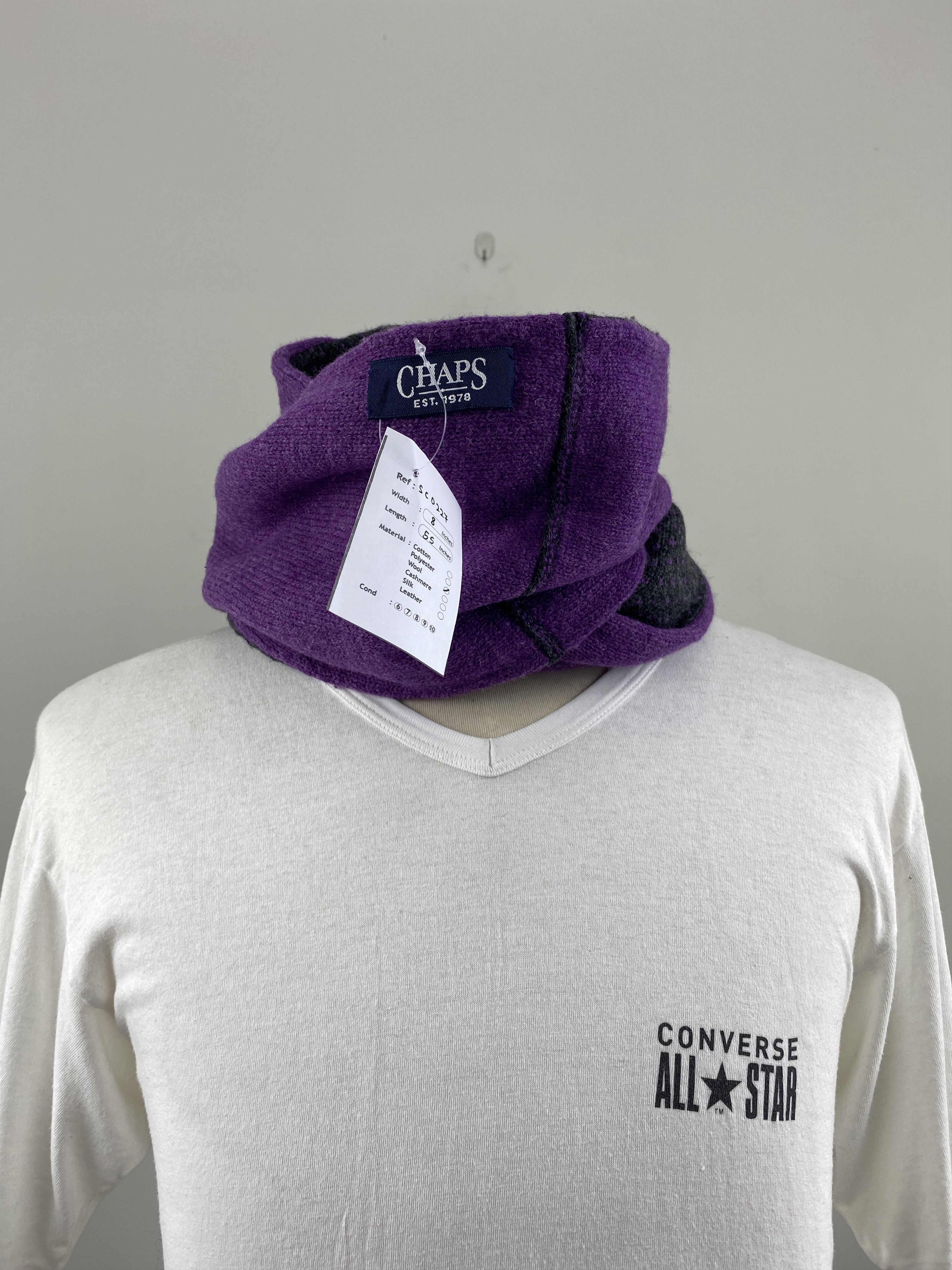 Chaps × Chaps Ralph Lauren Chaps Ralph Lauren Scarf / Muffler / Neckwear SC0227 Size ONE SIZE - 6 Thumbnail