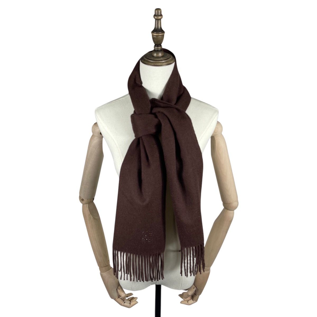 Givenchy × Vintage Vintage Givenchy Japan Cashmere Scarf Muffler Size ONE SIZE - 1 Thumbnail