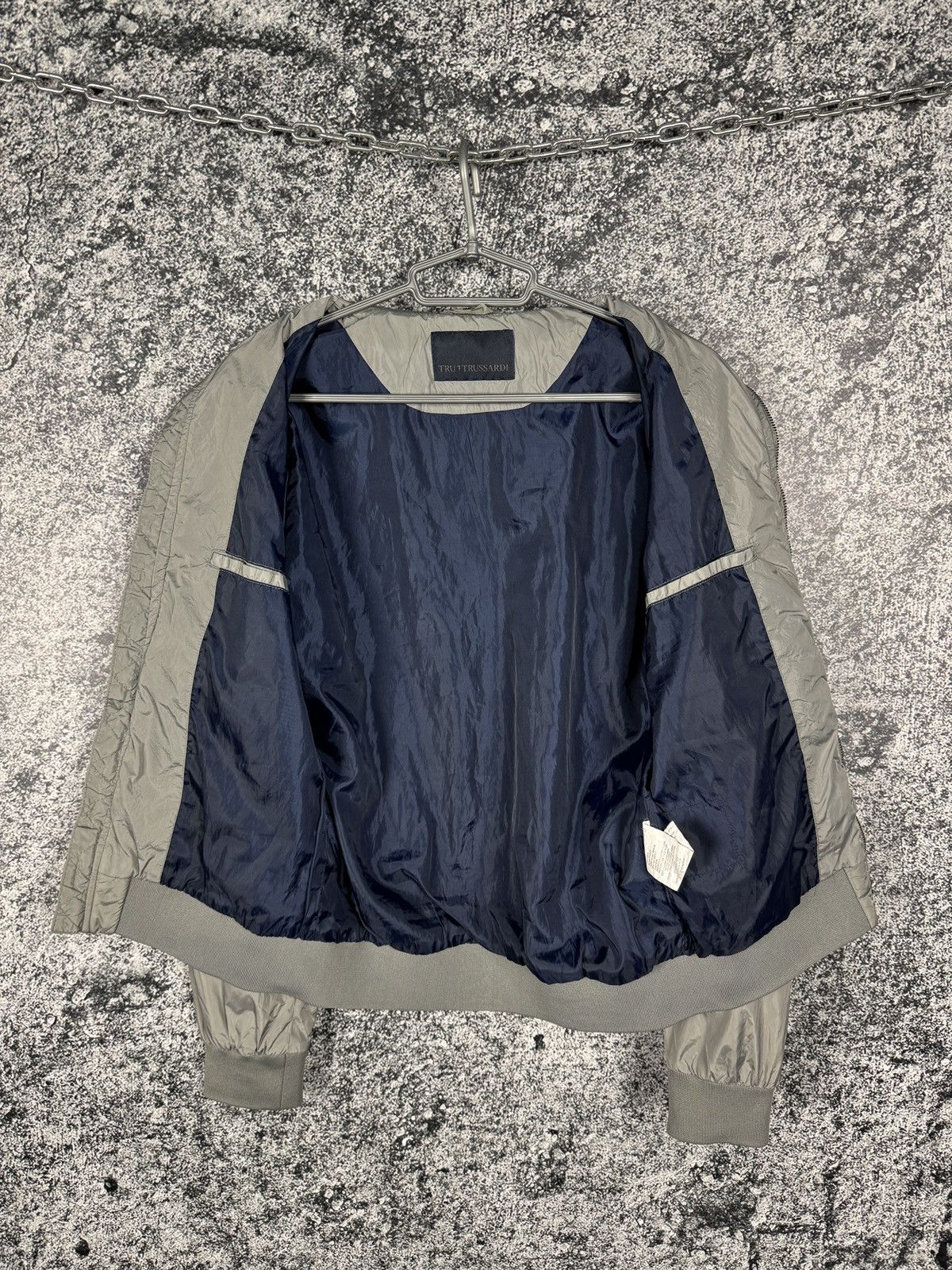Trussardi Trussardi Nylon Bomber Jacket Windbreaker Italy Size 46 Size US S / EU 44-46 / 1 - 8 Thumbnail