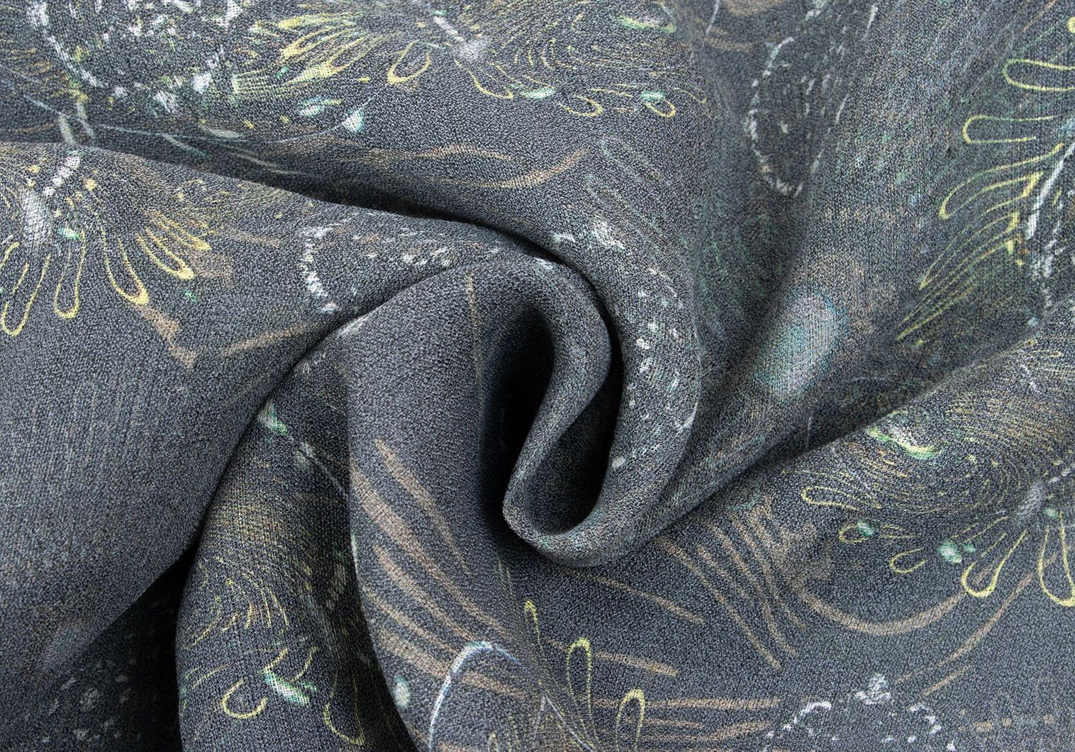 Issey Miyake Cyber Print Linen-Poly Summer Coat in Light Gray M Size US M / EU 48-50 / 2 - 13 Thumbnail