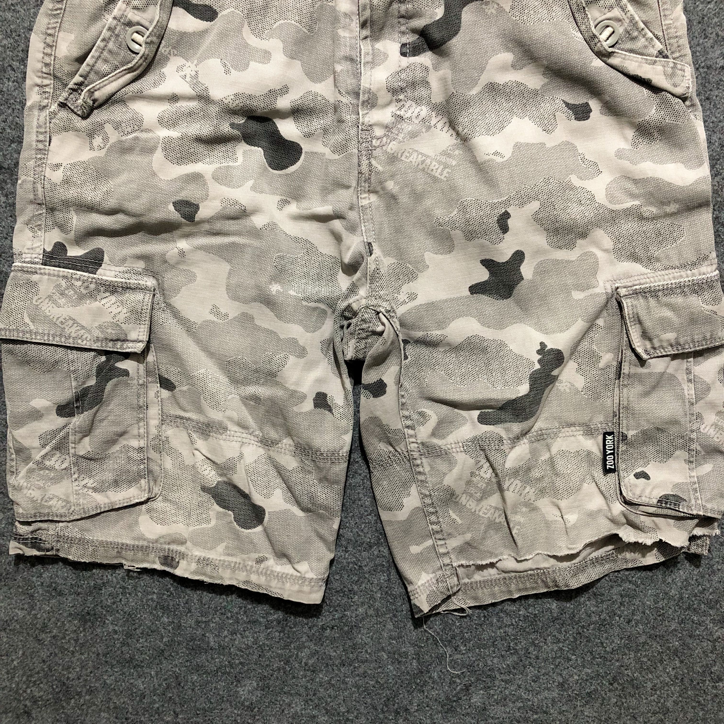Zoo York Zoo York Urban Camo Cargo Shorts Faded Grey Size US 32 / EU 48 - 3 Thumbnail