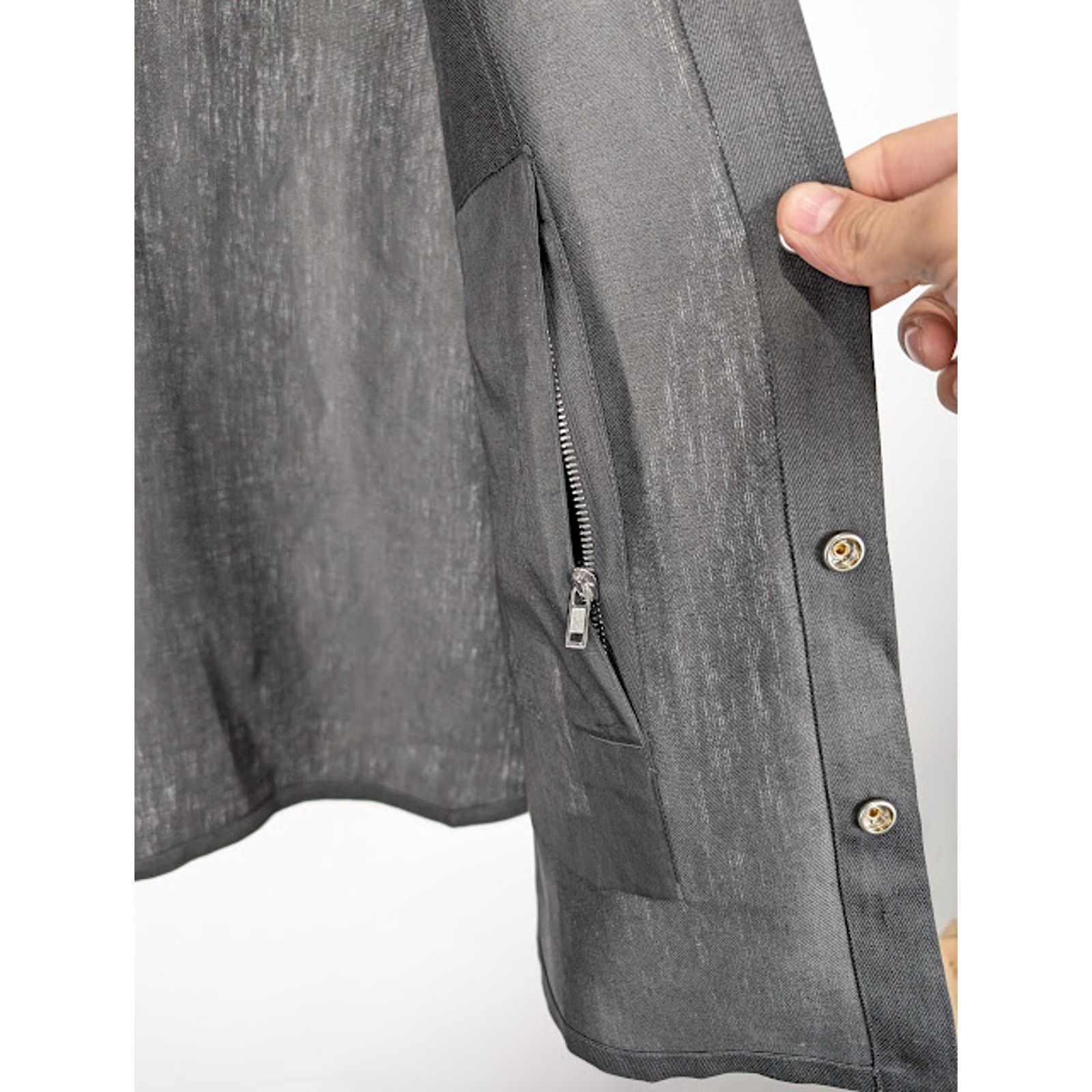 Rick Owens o1rshd1 Jumbo Sl Outershirt in Black Size US L / EU 52-54 / 3 - 19 Thumbnail