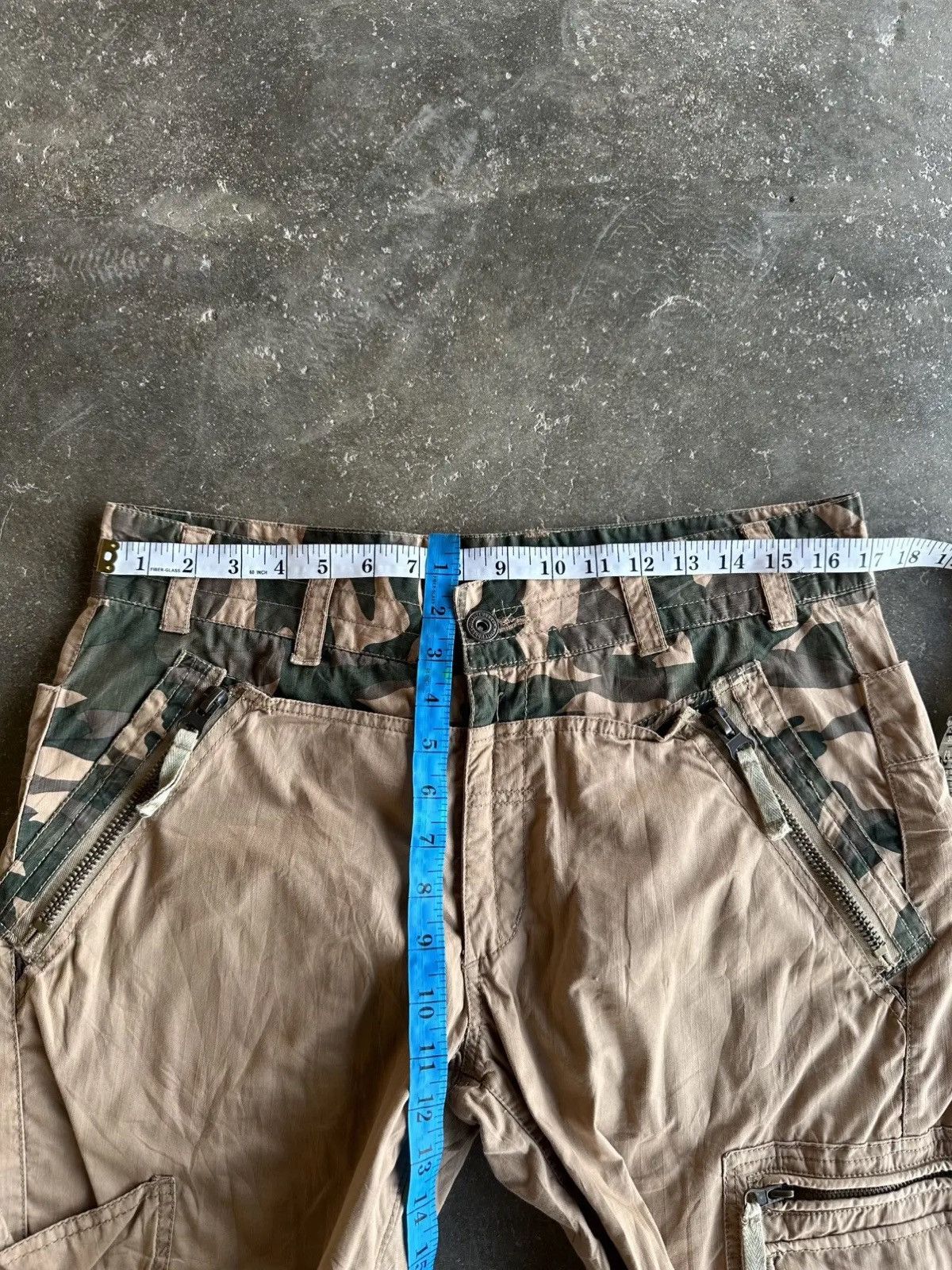 SICKS💥 VINTAGE DOUBLE WAIST TWENTYWORK JAPAN CARGO PANTS