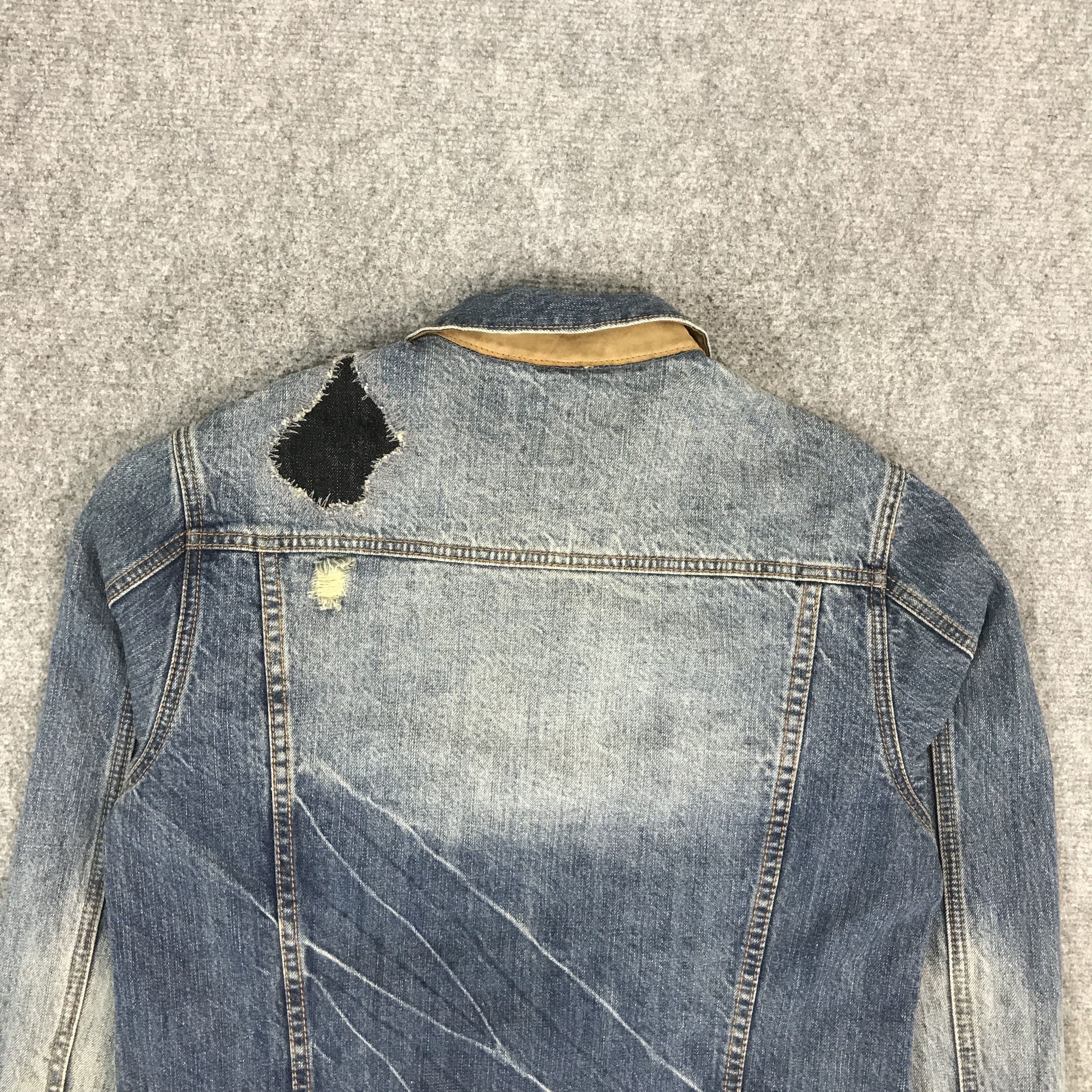 Japanese Brand URBANCRAFT DENIM ZIPPER JACKET Size US L / EU 52-54 / 3 - 4 Thumbnail