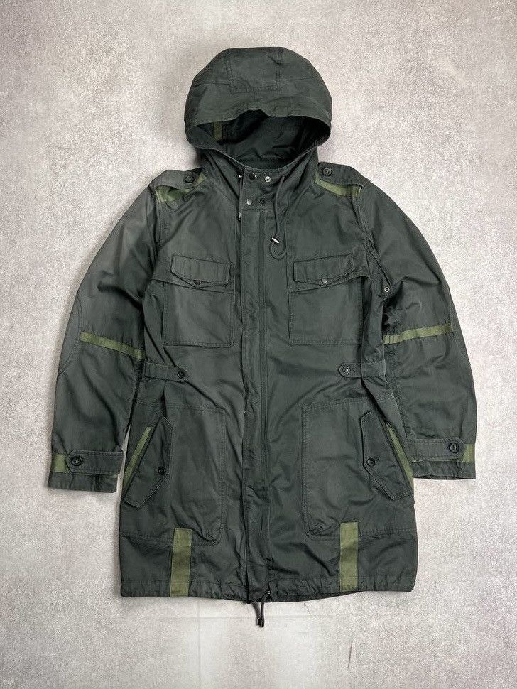 Dolce & Gabbana × Vintage VINTAGE DOLCE&GABBANA MILITARY ARCHIVAL PARKA JACKET Y2K L Size US L / EU 52-54 / 3 - 1 Thumbnail