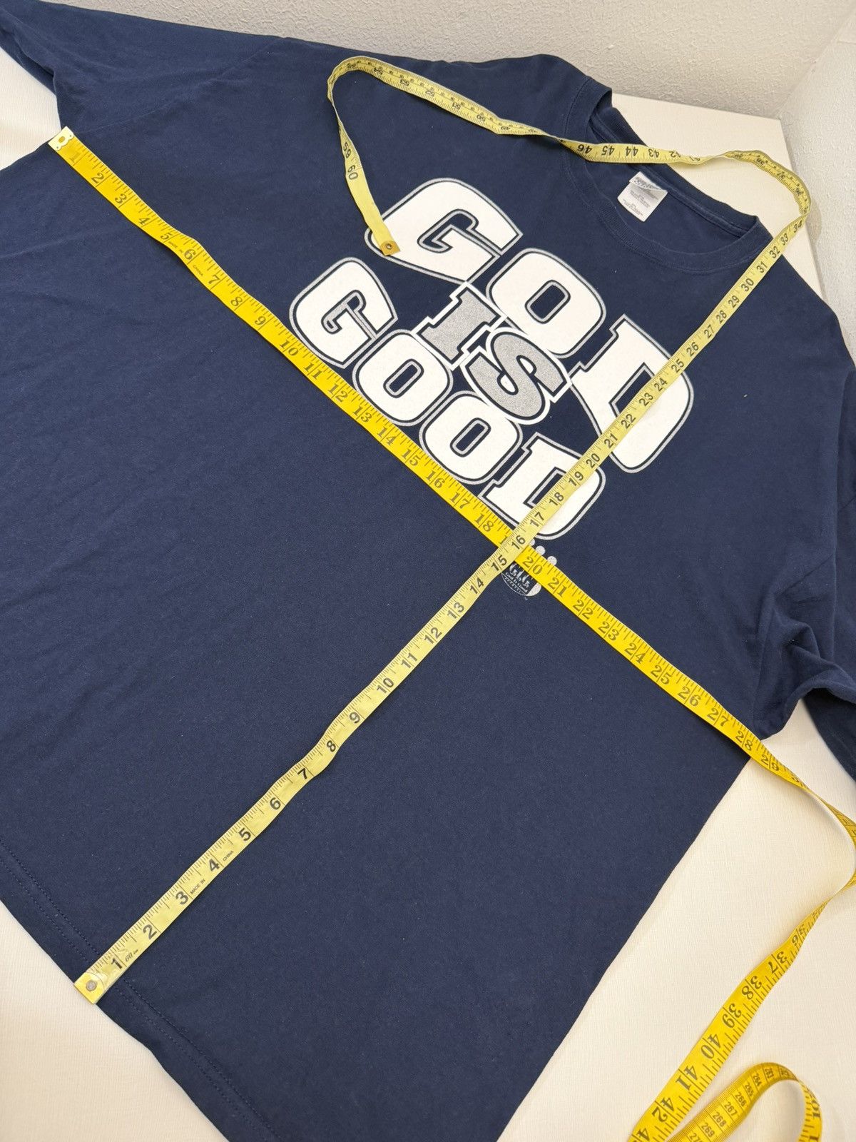 Vintage Vintage Y2K God Is Good All The Time Double Sided Tshirt 3XL Size US XXL / EU 58 / 5 - 7 Thumbnail