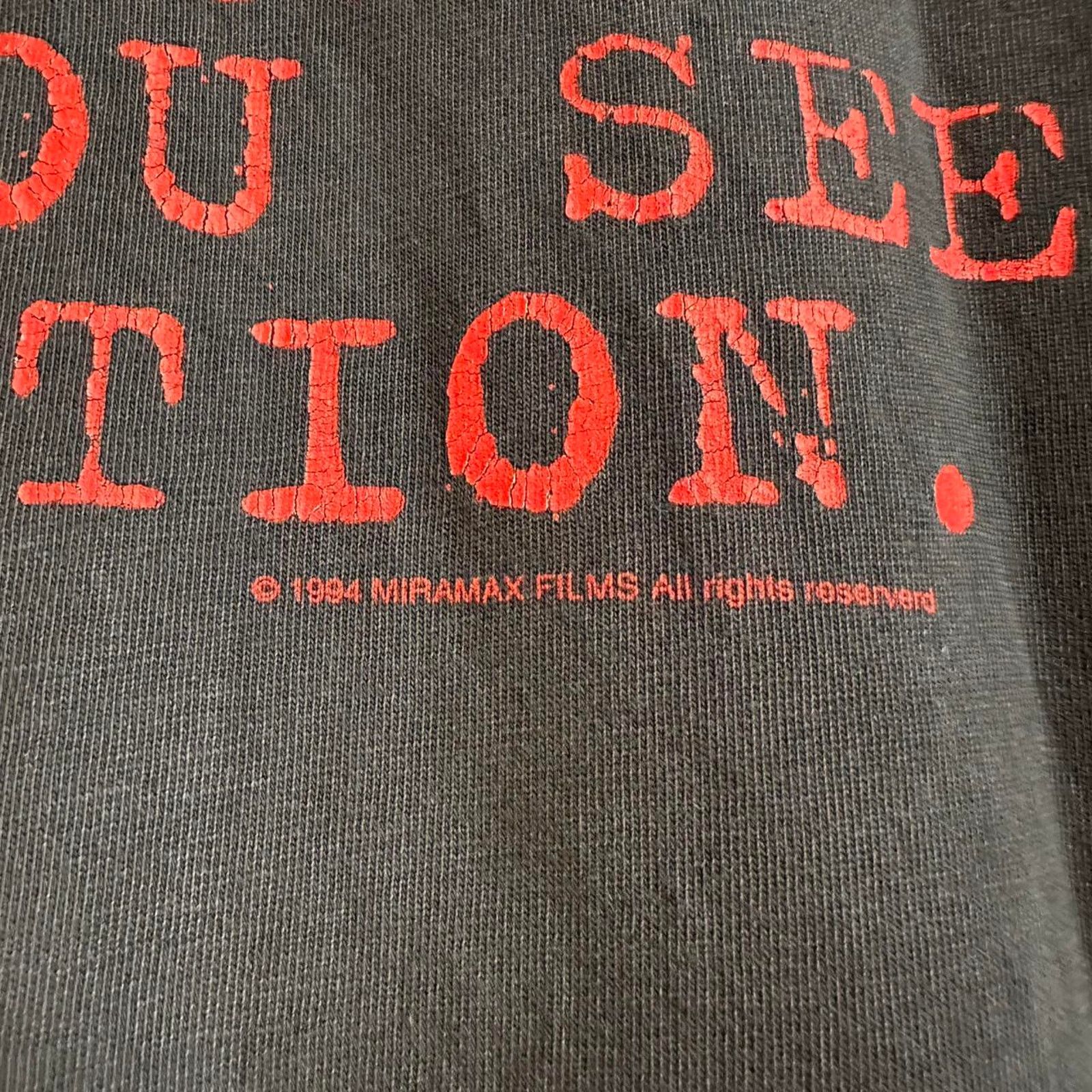 Vintage Vintage 1994 Pulp Fiction Movie Shirt Size US L / EU 52-54 / 3 - 6 Thumbnail