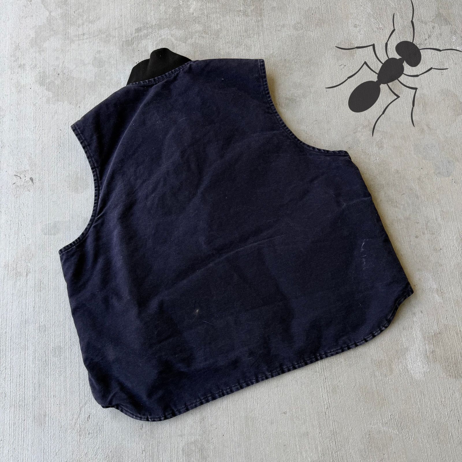Carhartt × Vintage Carhartt V02 MDT blue work wear vest Size US XXL / EU 58 / 5 - 4 Thumbnail