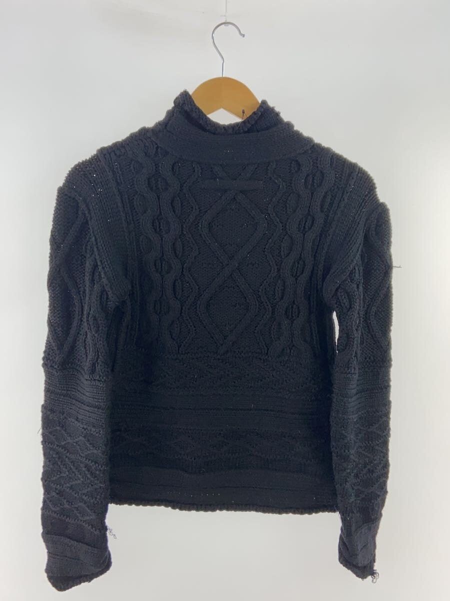 Jean Paul Gaultier 90s 3D Pattern Wool Knit Sweater Size US M / EU 48-50 / 2 - 2 Thumbnail