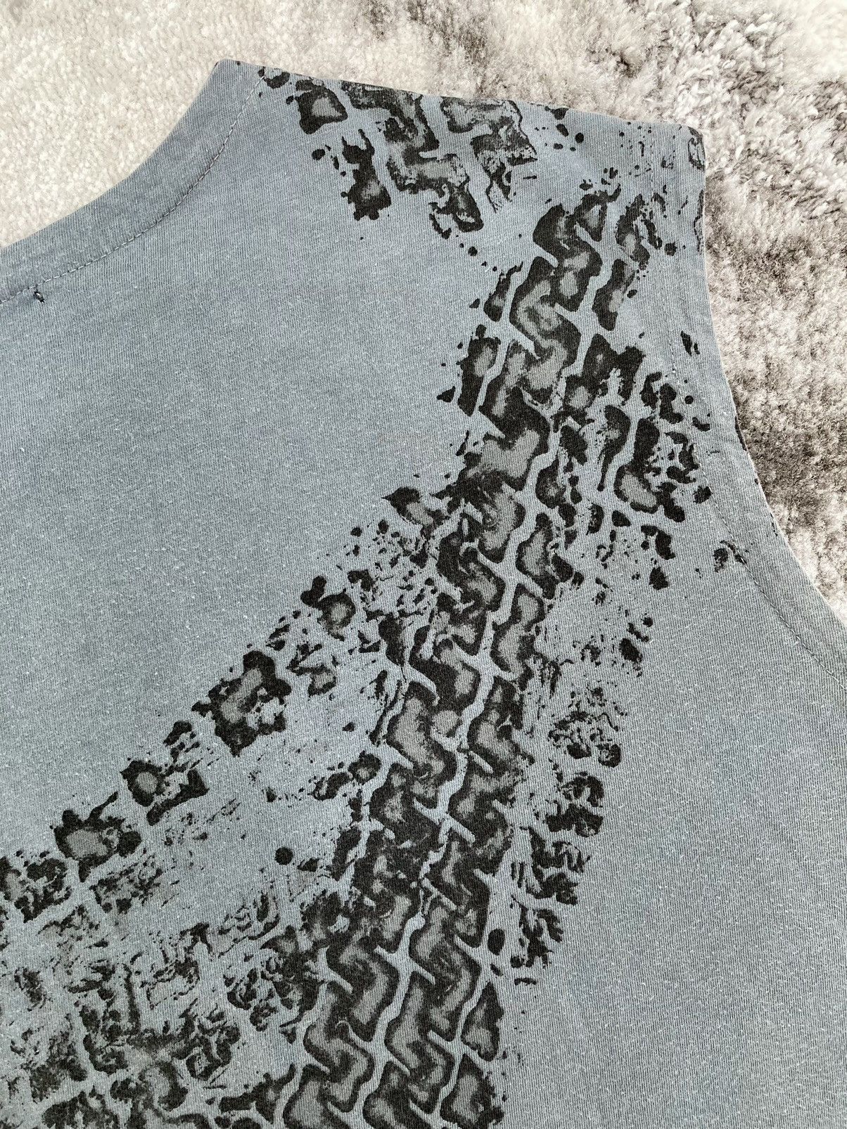 Alexander McQueen S/S 1997 Tire Track Tank Top Size US L / EU 52-54 / 3 - 9 Thumbnail