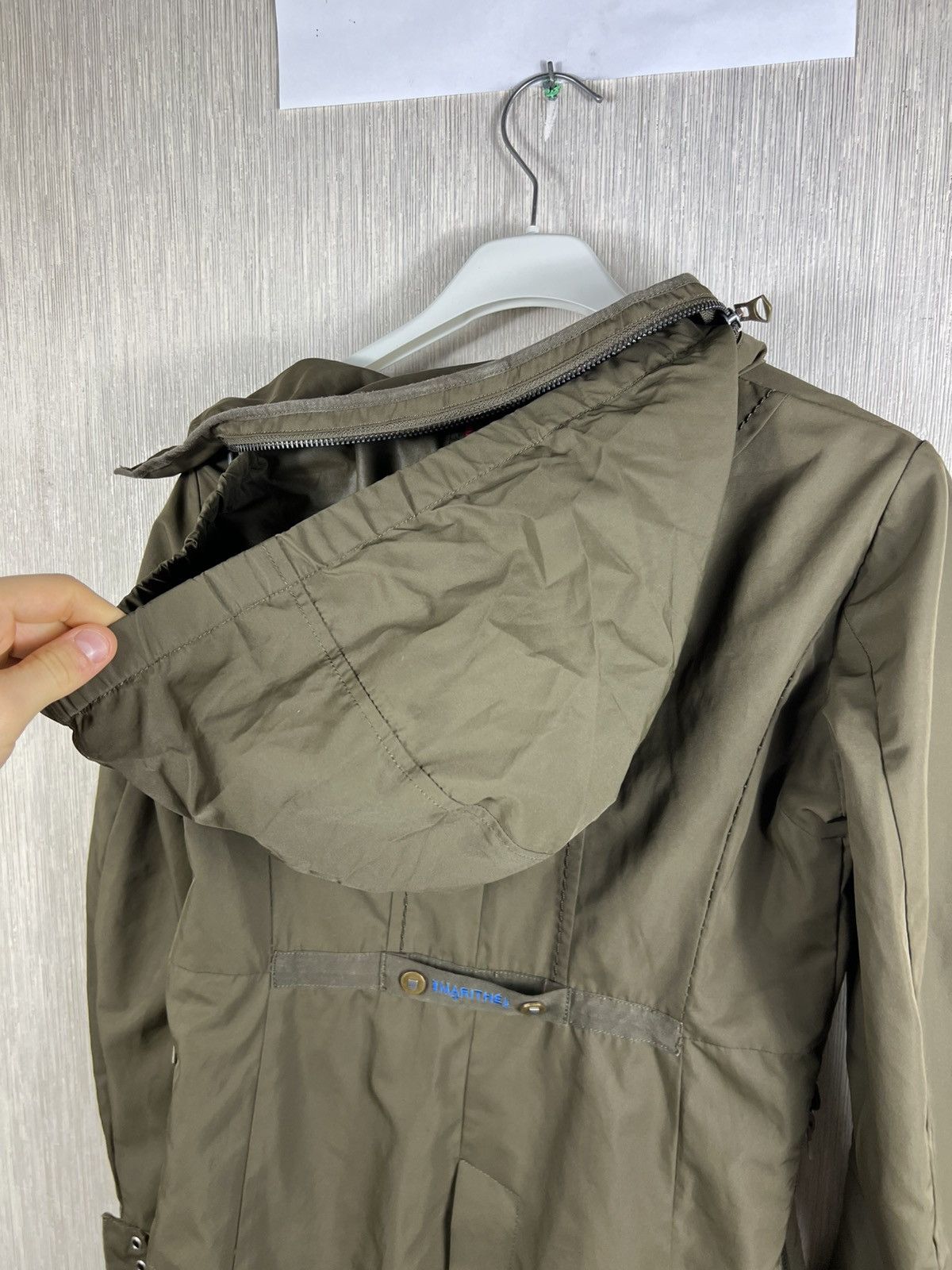 Marithe + Francois Girbaud Marithe+ Francois Girbaud parka long coat jacket avant garde Size XS / US 0-2 / IT 36-38 - 24 Thumbnail