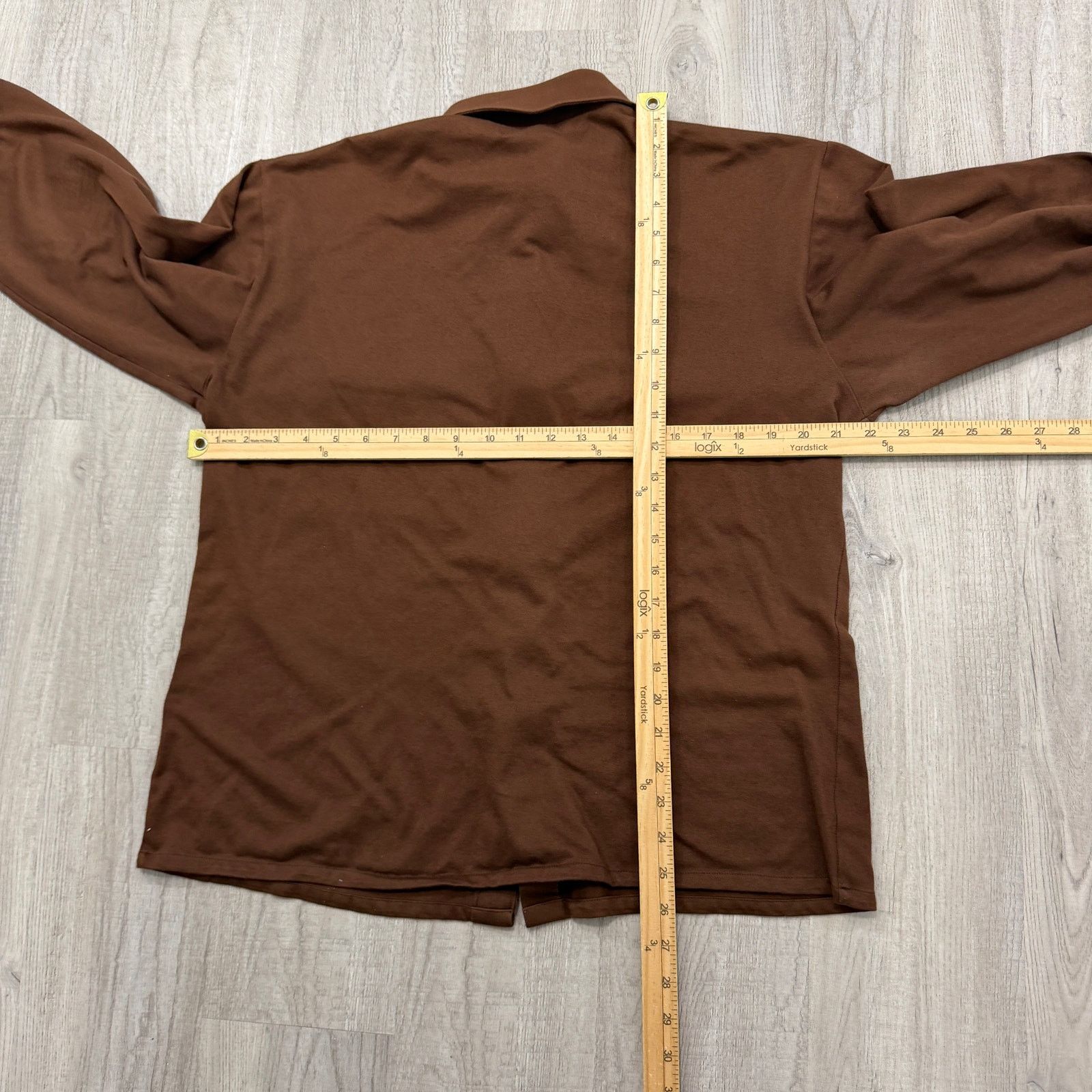 Vintage Vintage Sansabelt Sport Long Sleeve Button Shirt Men's Large Size US L / EU 52-54 / 3 - 7 Thumbnail