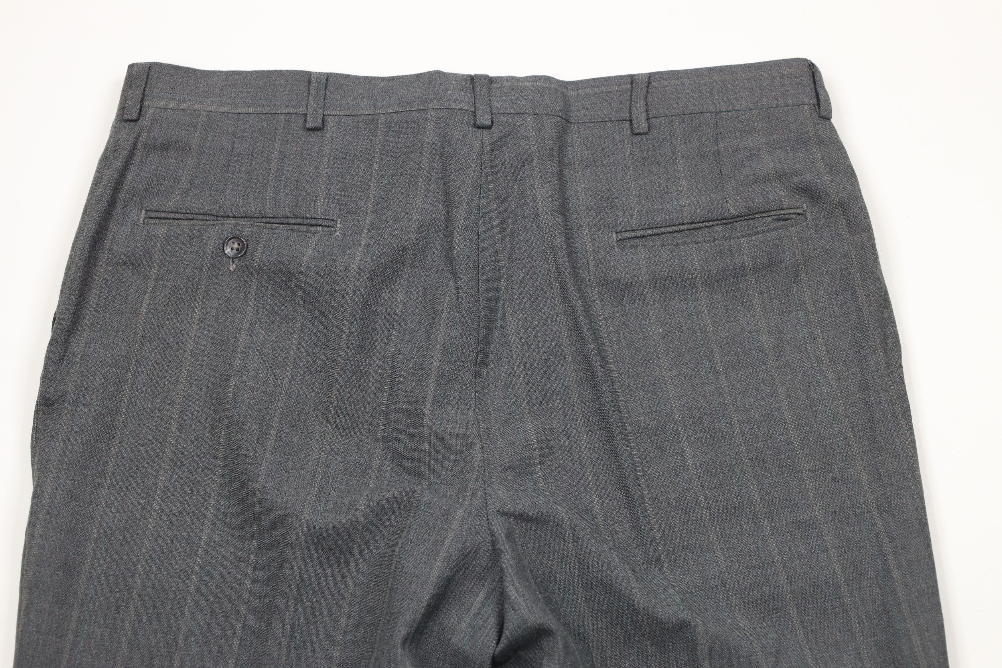 Vintage Vintage 90s Streetwear Striped Wide Leg Chino Pants USA Size US 38 / EU 54 - 9 Thumbnail