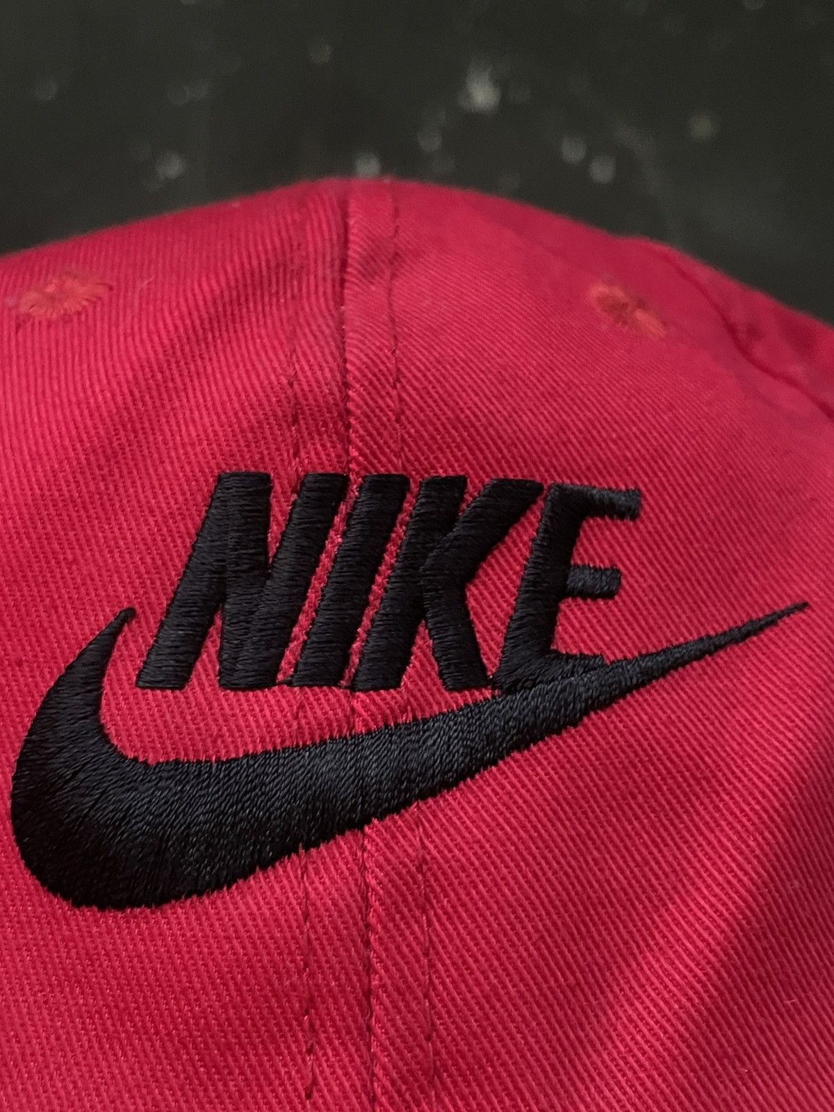 Nike Nike Vintage 80’s Red Cap Y2K Center Logo Size ONE SIZE - 3 Thumbnail