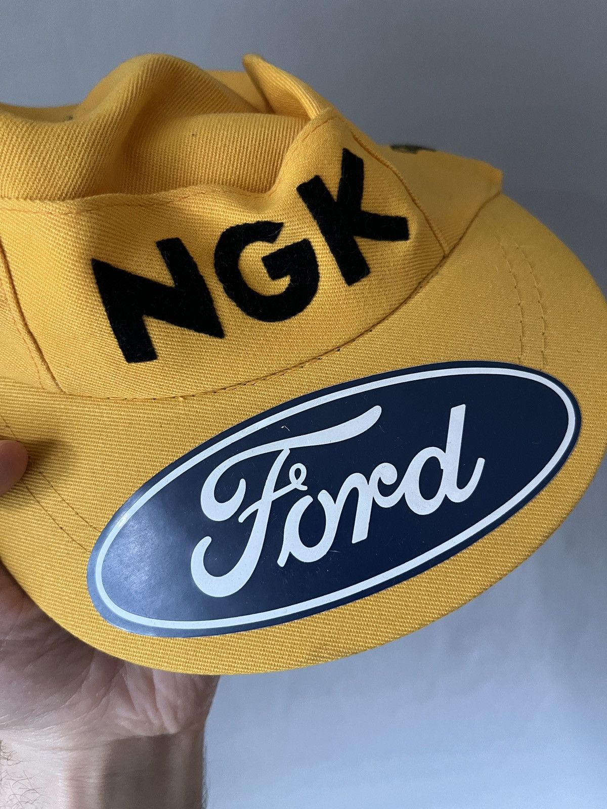 Ford × Vintage Vintage FORD NGK Spark Plugs Mechanical Work Cap Size ONE SIZE - 4 Thumbnail
