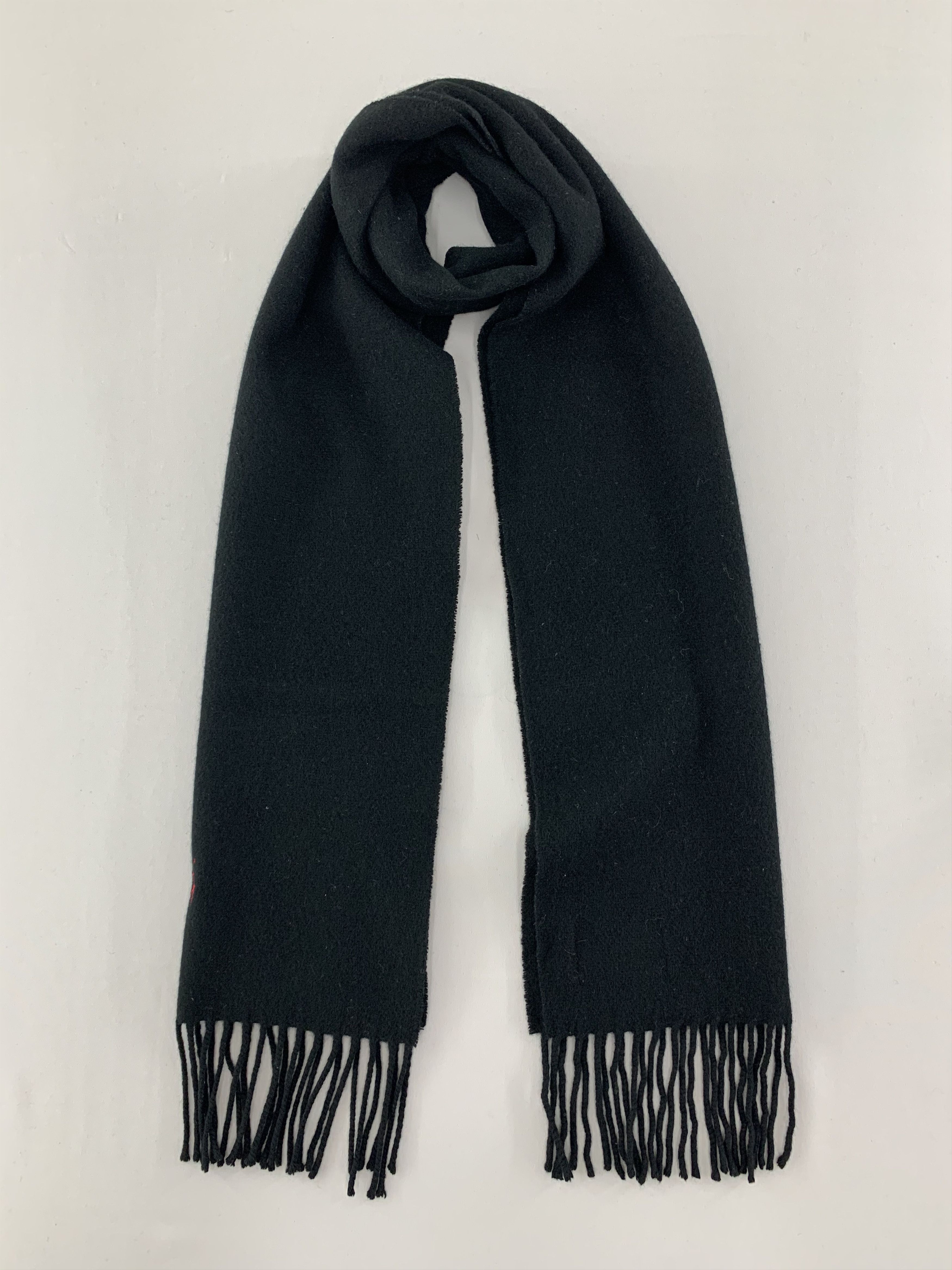 Polo Ralph Lauren Polo Ralph Lauren Scarf Wool Muffler Neck Wrap BL4098 Size ONE SIZE - 1 Thumbnail