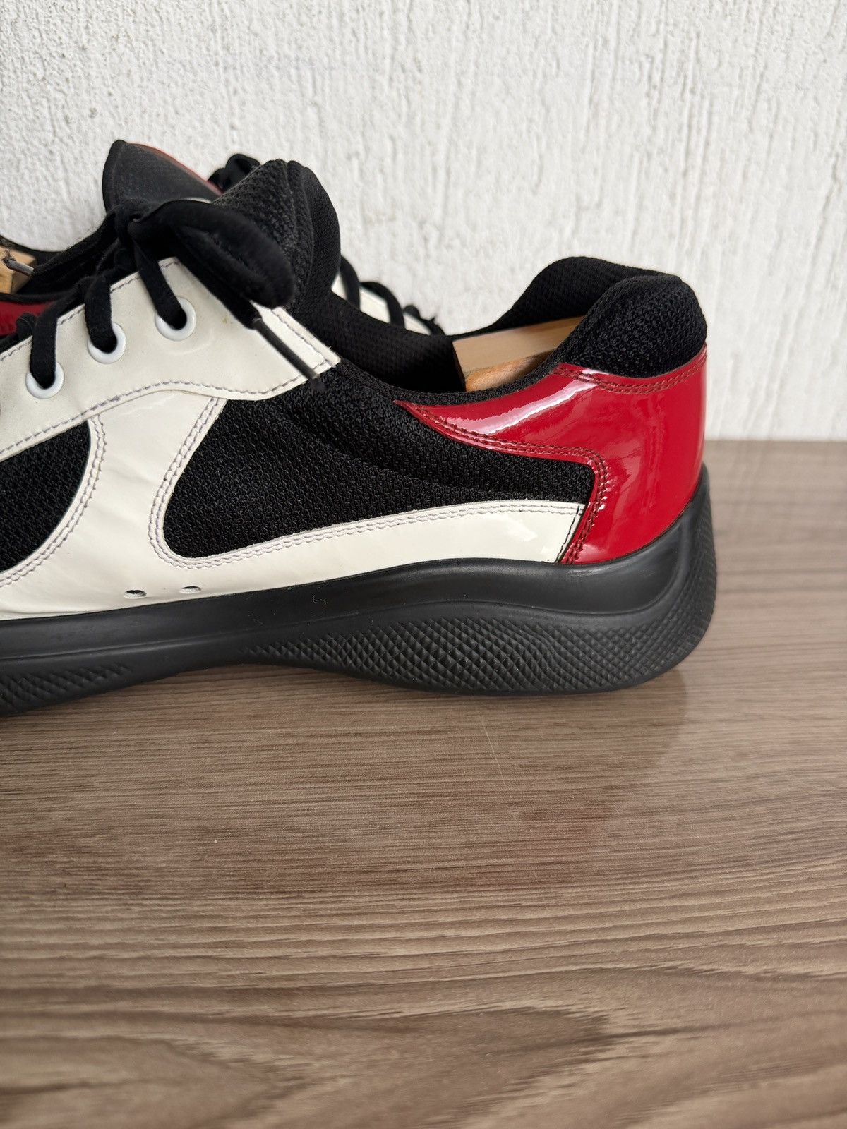Prada America cup leather trainers Size US 12 / EU 45 - 18 Thumbnail
