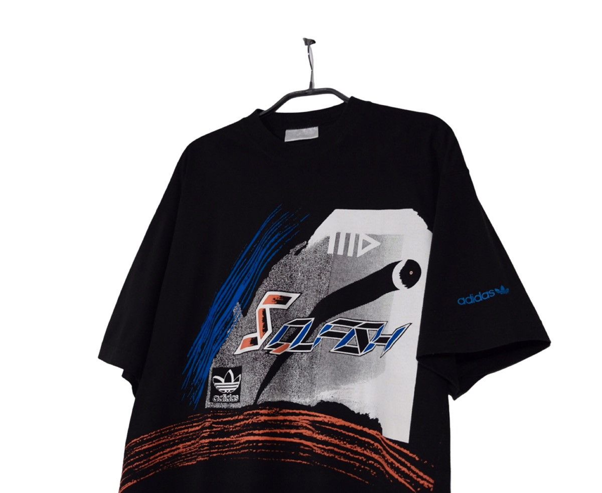 Adidas Adidas Squash Vintage T-Shirt Mens Sz S Black Size US S / EU 44-46 / 1 - 3 Thumbnail