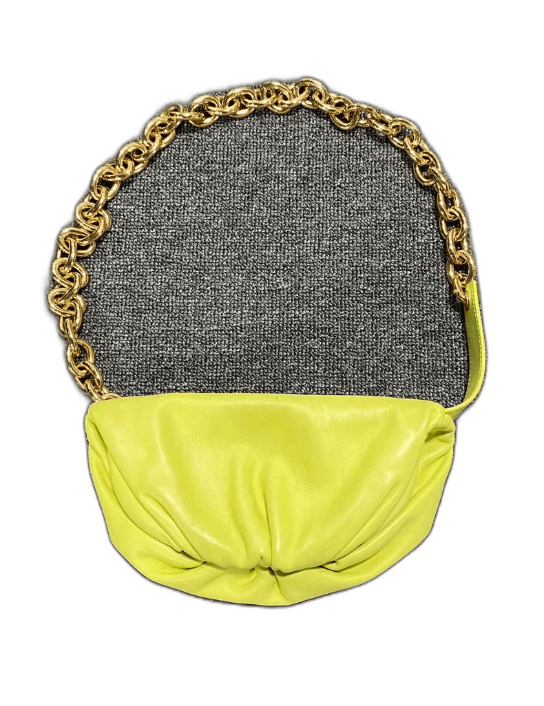 Bottega Veneta Bottega Veneta Neon Yellow Chain Bag-yf Size ONE SIZE - 1 Thumbnail