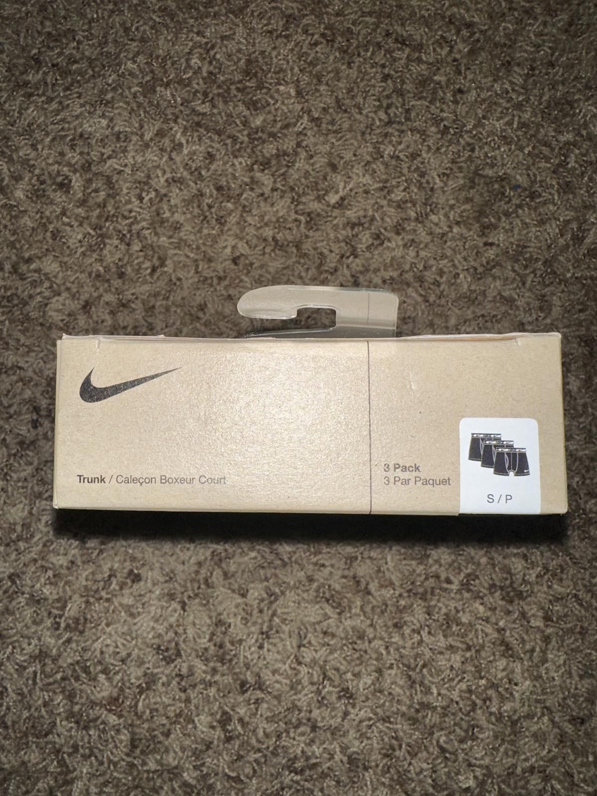 Nike Nike Mens 3 Pack Medium Dri-FIT Ultra Stretch Micro Boxer Briefs - Black Size ONE SIZE - 3 Thumbnail