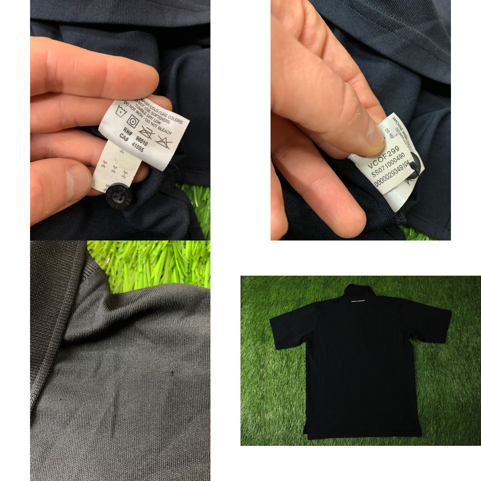 Under Armour Under Armour Polo Shirt Men XS? Joke. Size US M / EU 48-50 / 2 - 8 Thumbnail