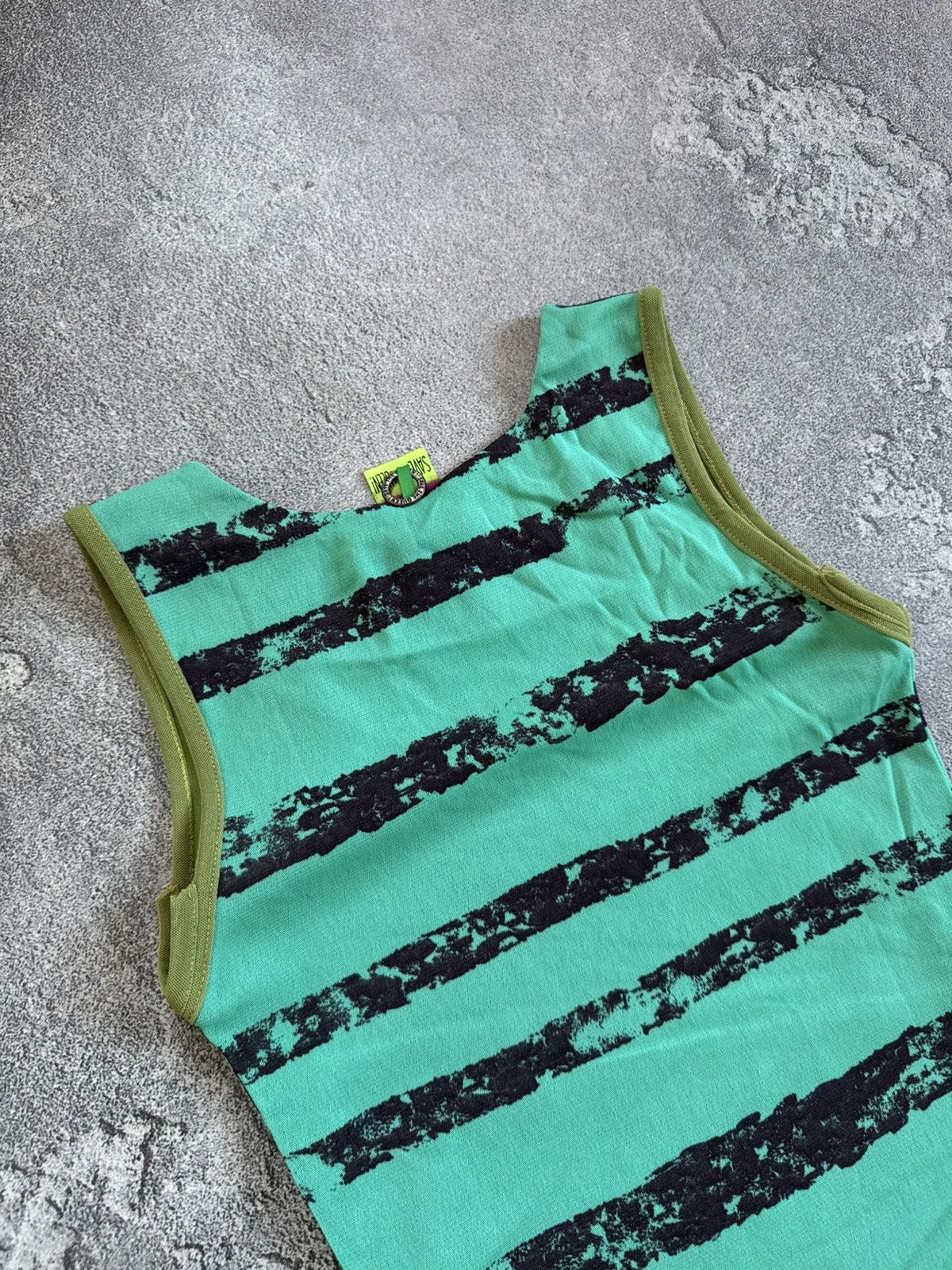 Jean Paul Gaultier Save the queen M/size Mesh top tank retro shirts avantgarde Size M / US 6-8 / IT 42-44 - 15 Thumbnail