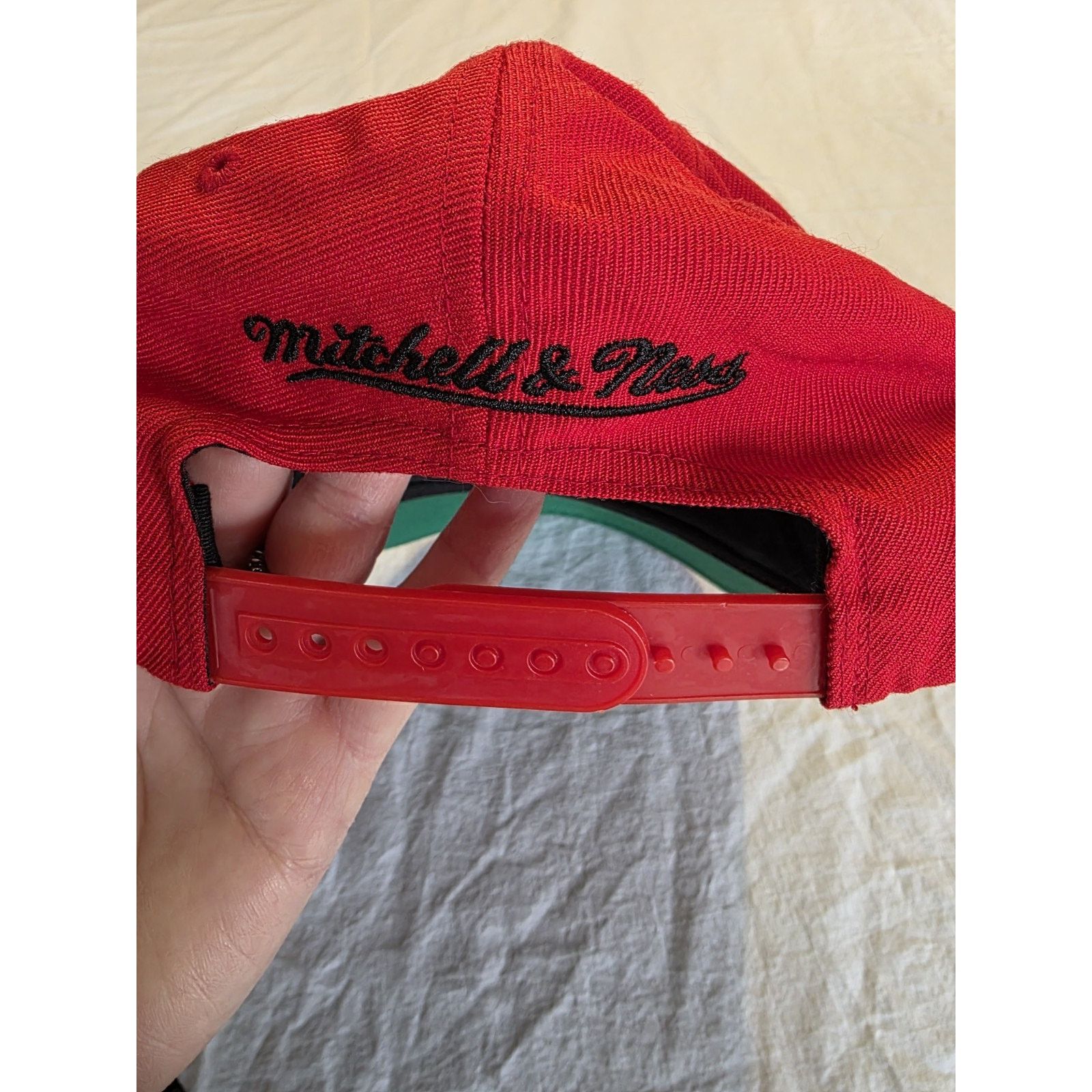 Mitchell & Ness Portland Trail Blazers Snap Back Red Mitchell Ness Hat Size ONE SIZE - 6 Thumbnail