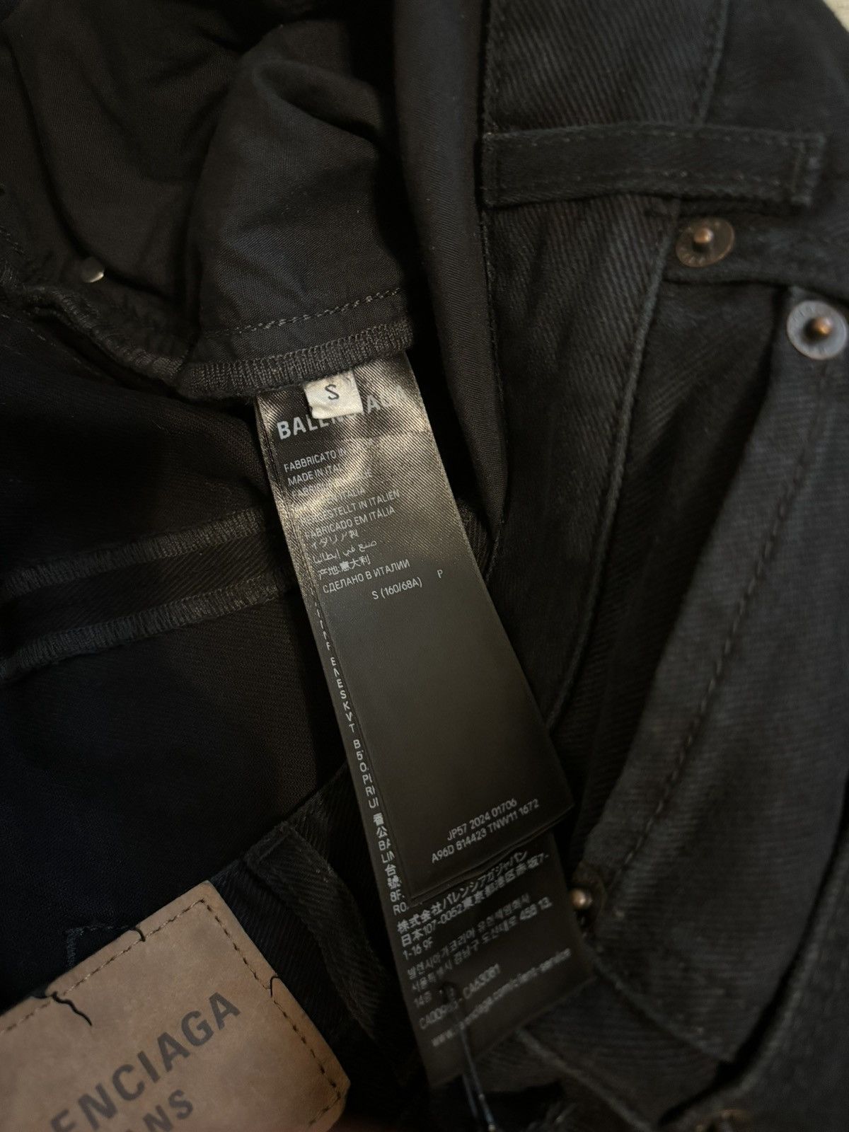 Balenciaga Balenciaga Flared Cargo Pants Sunbleached Black Size US 30 / EU 46 - 5 Thumbnail