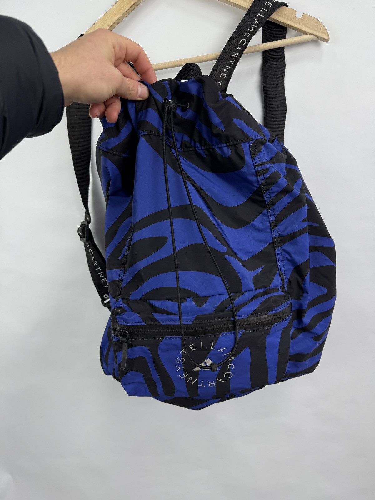 Adidas × Stella McCartney 🇺🇸 Y2K Adidas Stella McCartney Bagpack Rare Retro Hype Size ONE SIZE - 7 Thumbnail