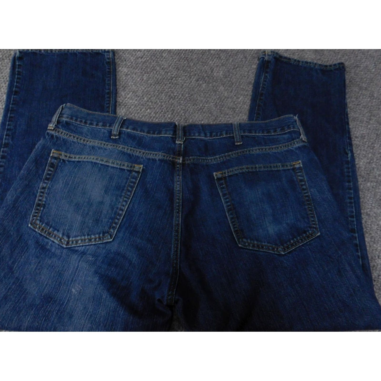 Old Navy Old Navy Jeans Mens 41x30 Blue Straight Denim Regular Cowboy Pocket Zipper 41 30 Regular Mens Size US 41 - 4 Thumbnail