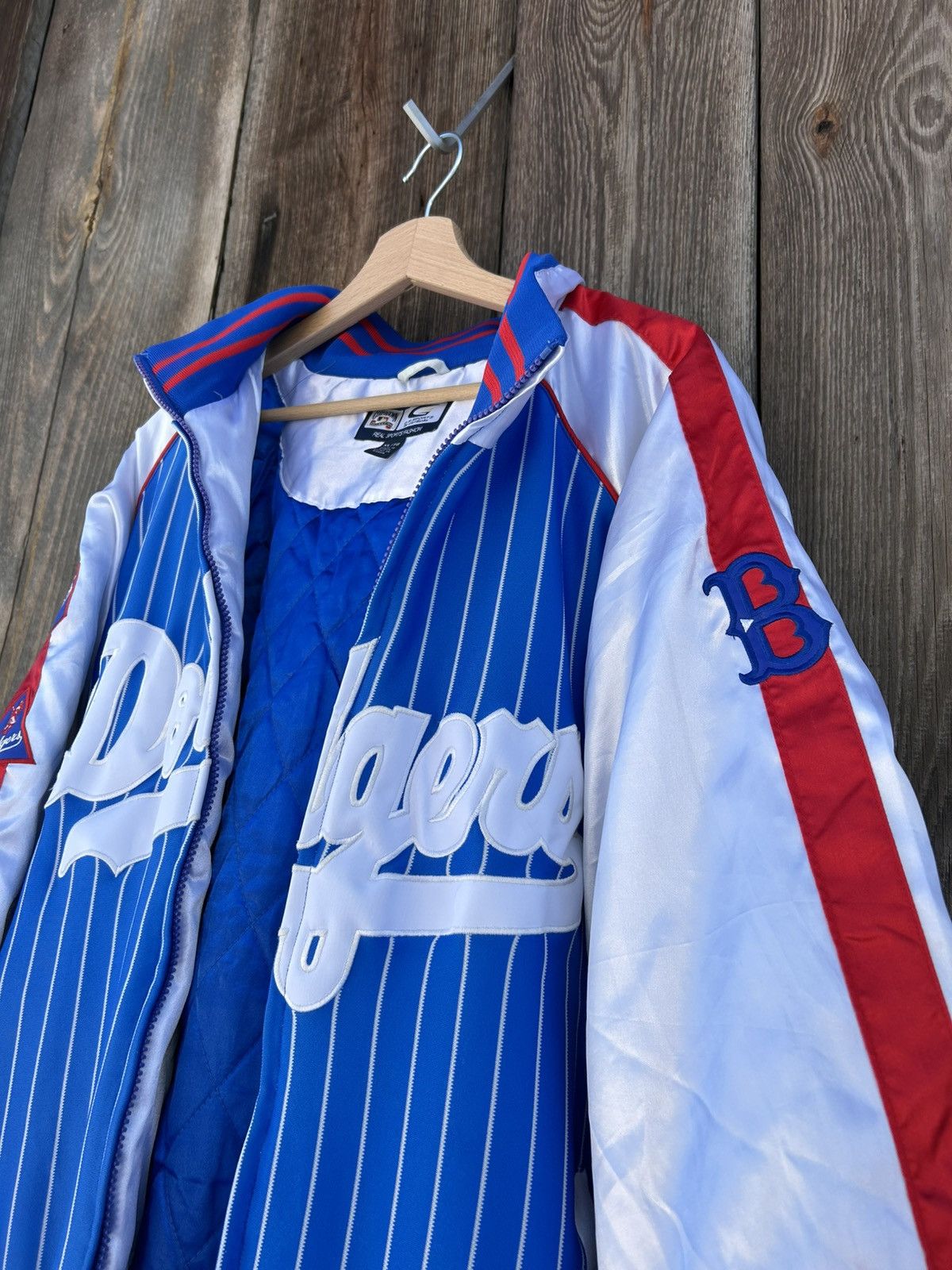 MLB Los Angeles Dodgers LA Bomber Jacket Cooperstown G-III Banks Size US XL / EU 56 / 4 - 6 Thumbnail