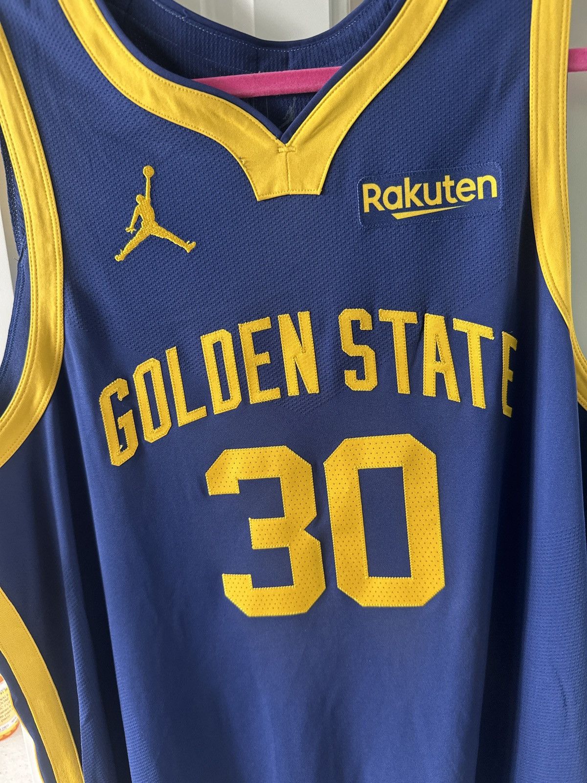 Jordan Brand Warriors Stephen Curry Statement Edition Jersey Sz Small Size US XL / EU 56 / 4 - 2 Thumbnail