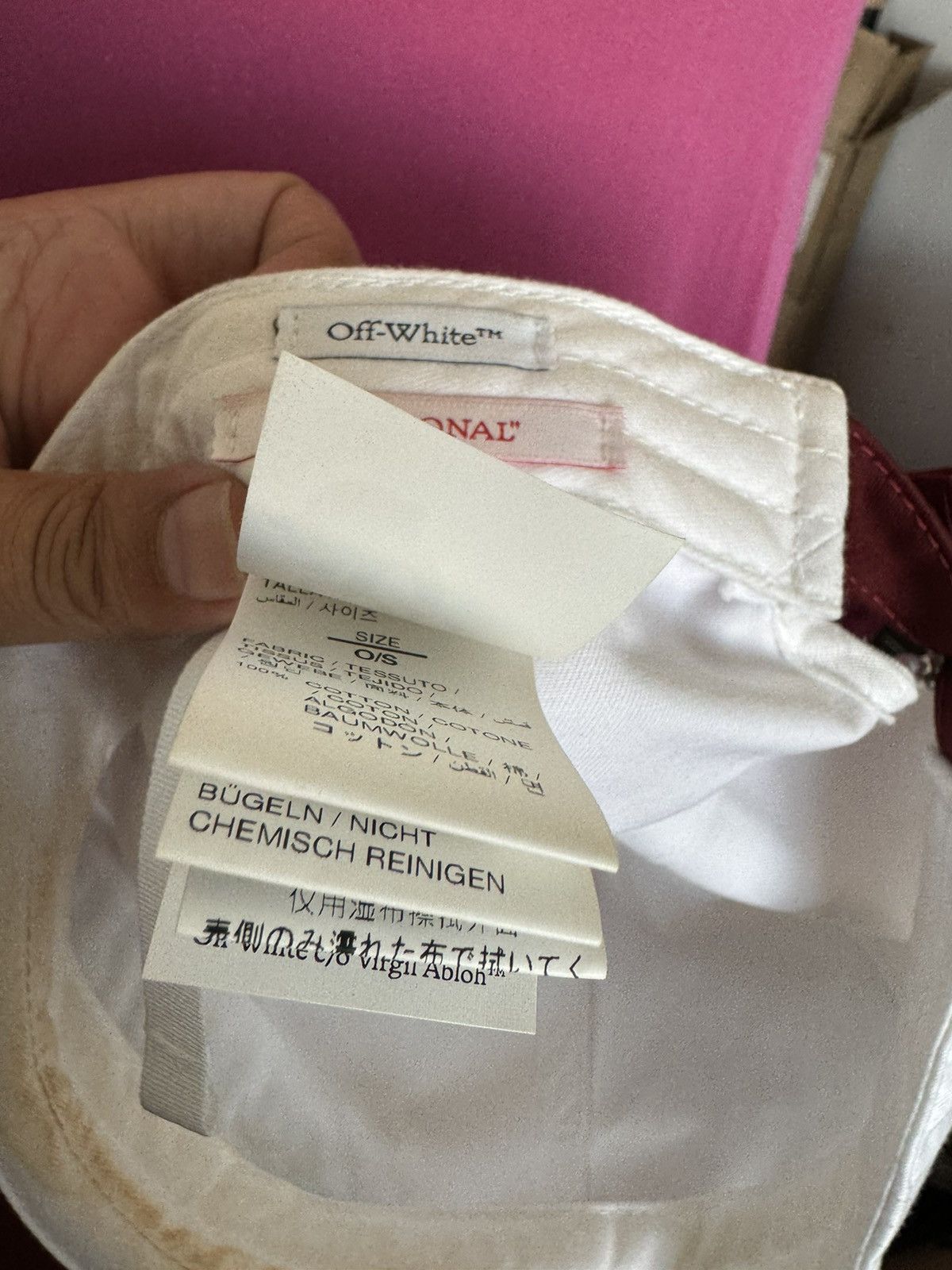 Off-White Off-White Comics Baseball Cap Size ONE SIZE - 9 Thumbnail