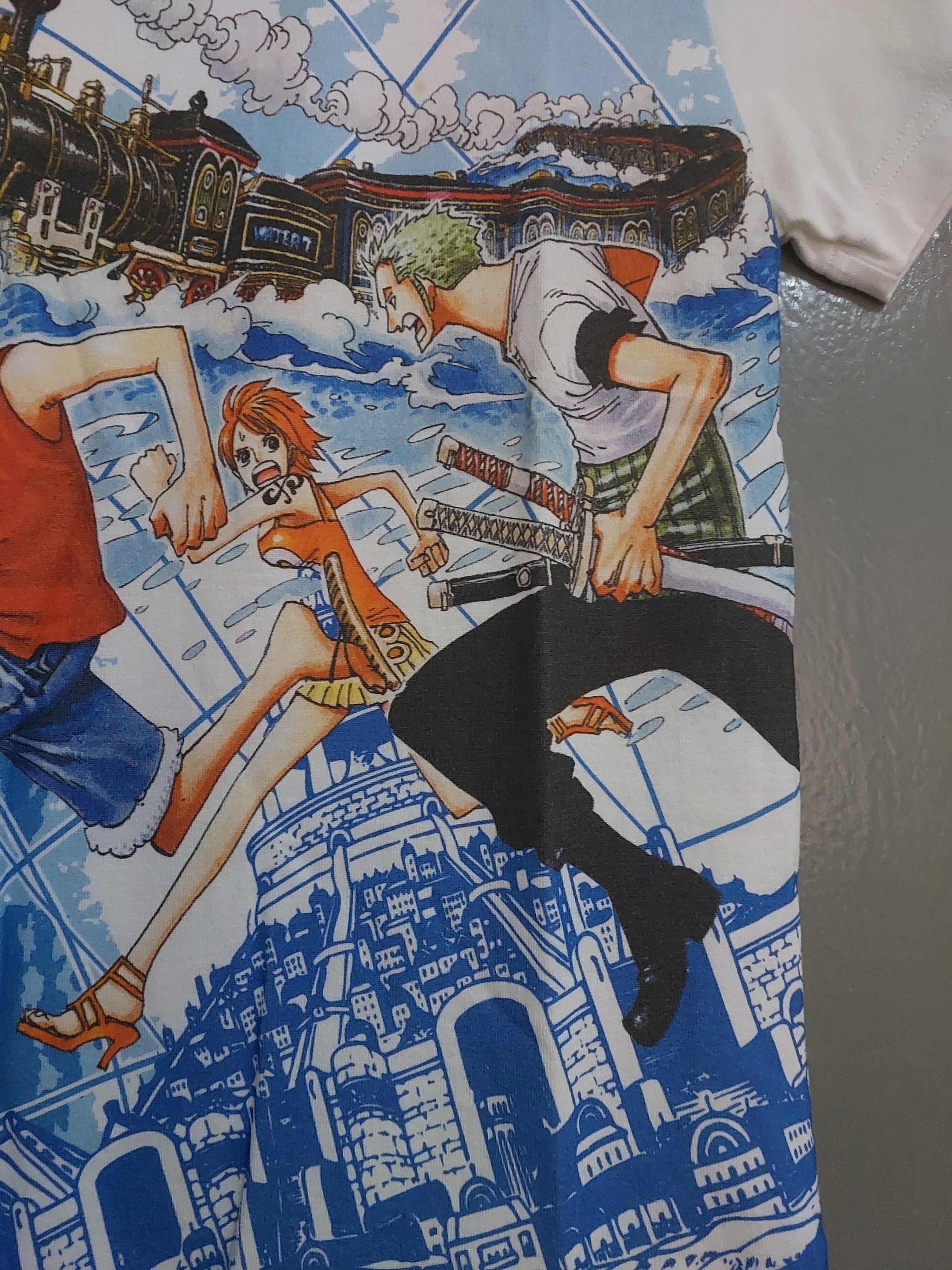 Anime × Japanese Brand × Vintage VINTAGE ONE PIECE ANIME WEEKLY JUMP TSHIRT Size US XS / EU 42 / 0 - 9 Thumbnail