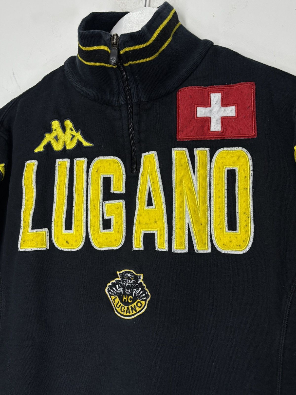 Kappa Vintage kappa Lugano hockey club sweatshirt Size US M / EU 48-50 / 2 - 3 Thumbnail