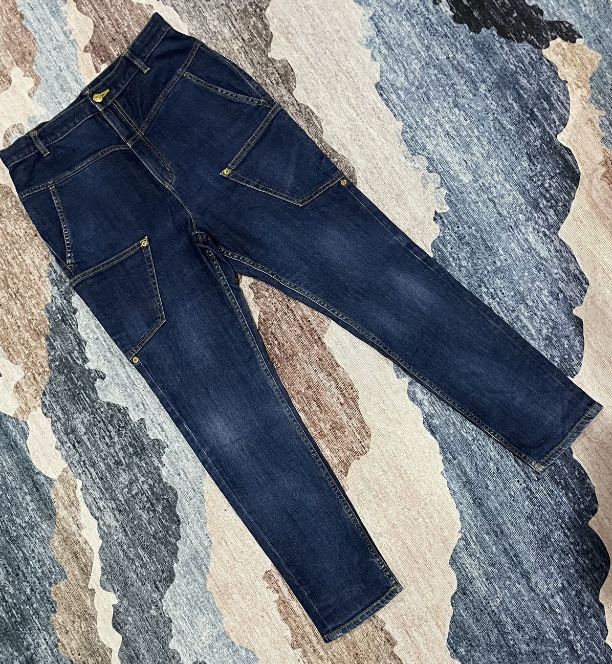 mercibeaucoup Issey Miyake Mercibeaucoup Avant Garde Skinny Jeans Size US 29 - 3 Thumbnail