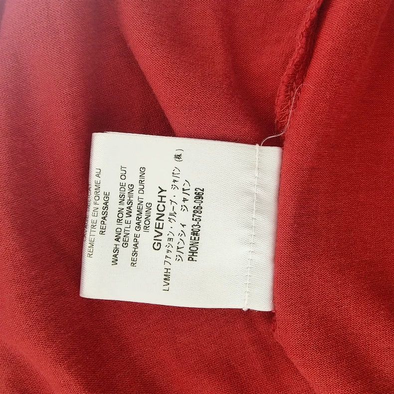 Givenchy Givenchy Classic red printed short-sleeve T-shirt, size M, Size US M / EU 48-50 / 2 - 7 Thumbnail