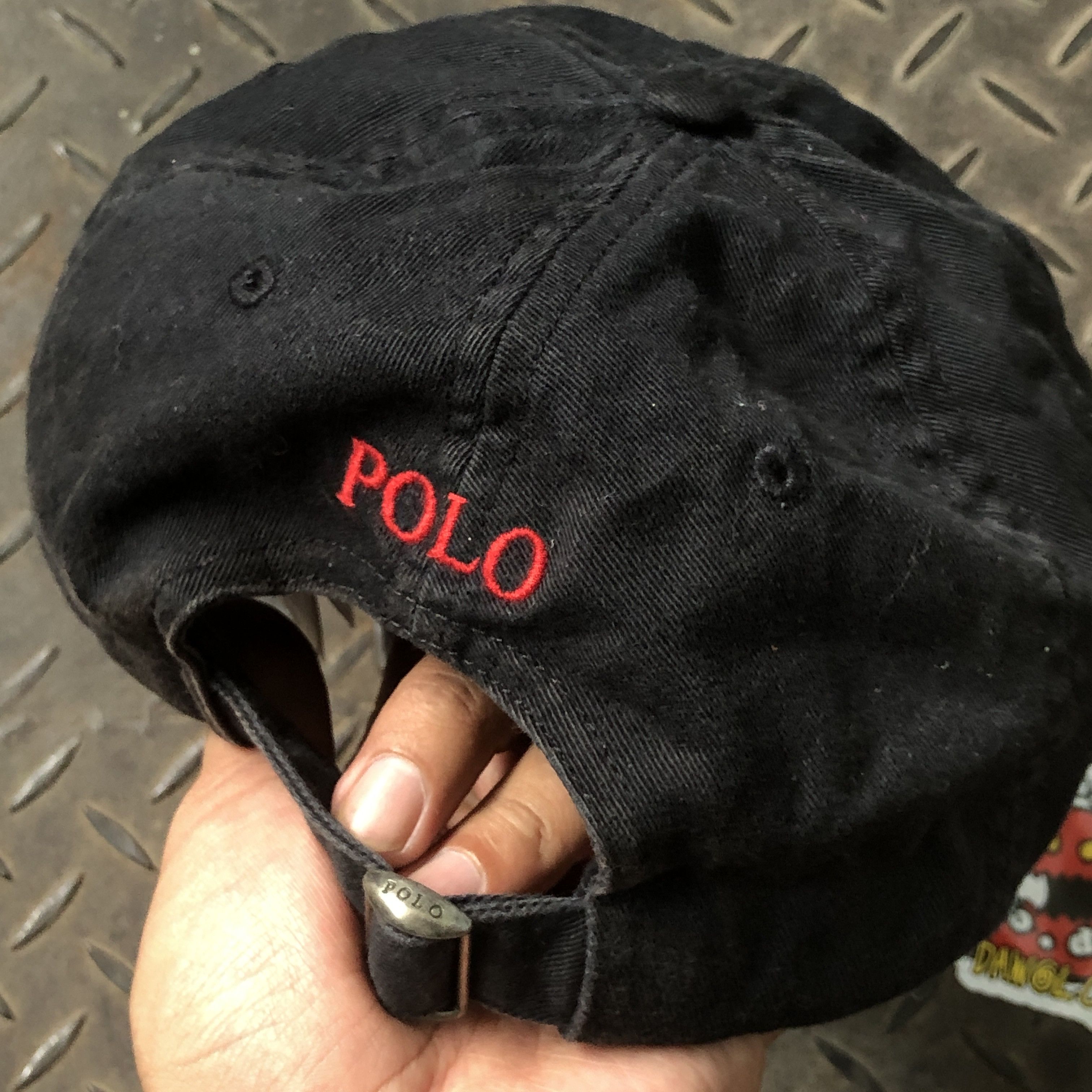 Polo Ralph Lauren Polo Ralph Lauren Black Hat Size ONE SIZE - 5 Thumbnail