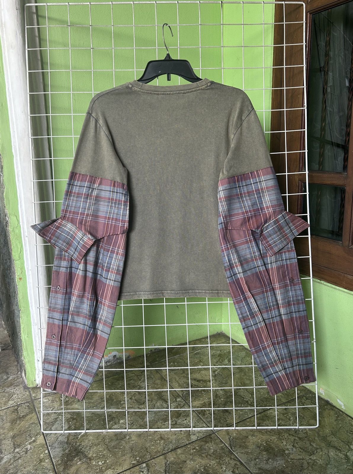 Acne Studios Acne Studios Constructed flannel sleeves Size US M / EU 48-50 / 2 - 3 Thumbnail