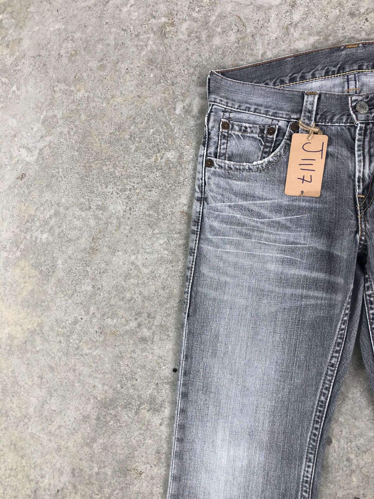 Levi's Y2k Levi’s Flared Jeans Distressed Jeans 507 Size US 32 / EU 48 - 4 Thumbnail