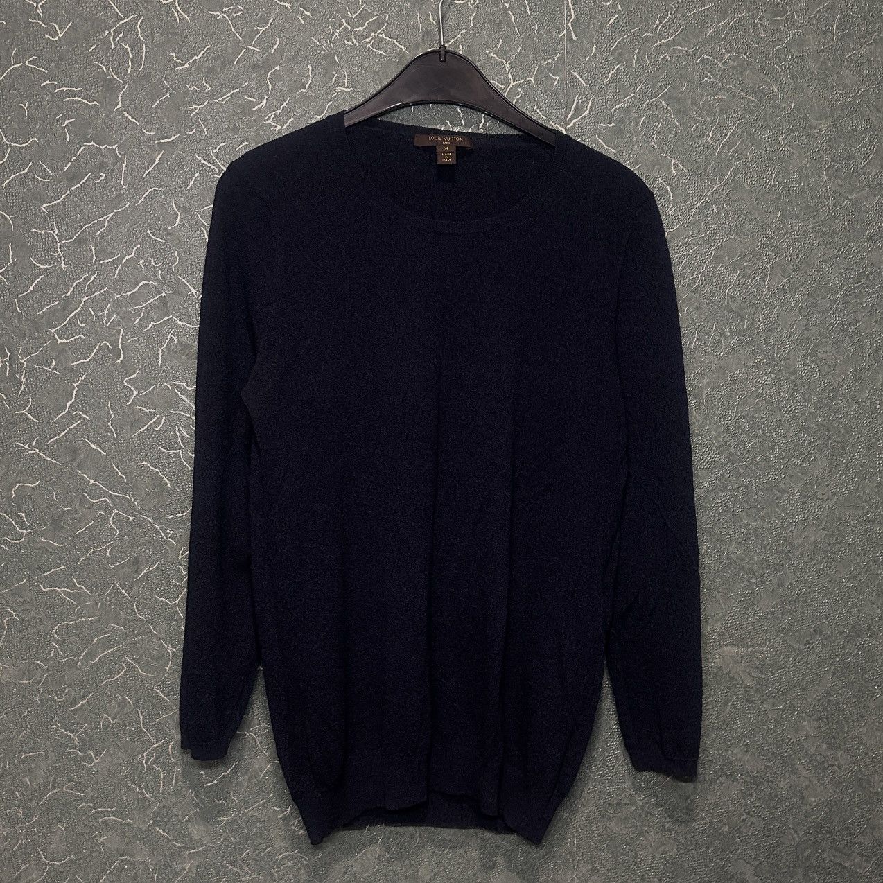 Louis Vuitton Louis Vuitton Women’s Navy Knit Sweater Size M / US 6-8 / IT 42-44 - 3 Thumbnail