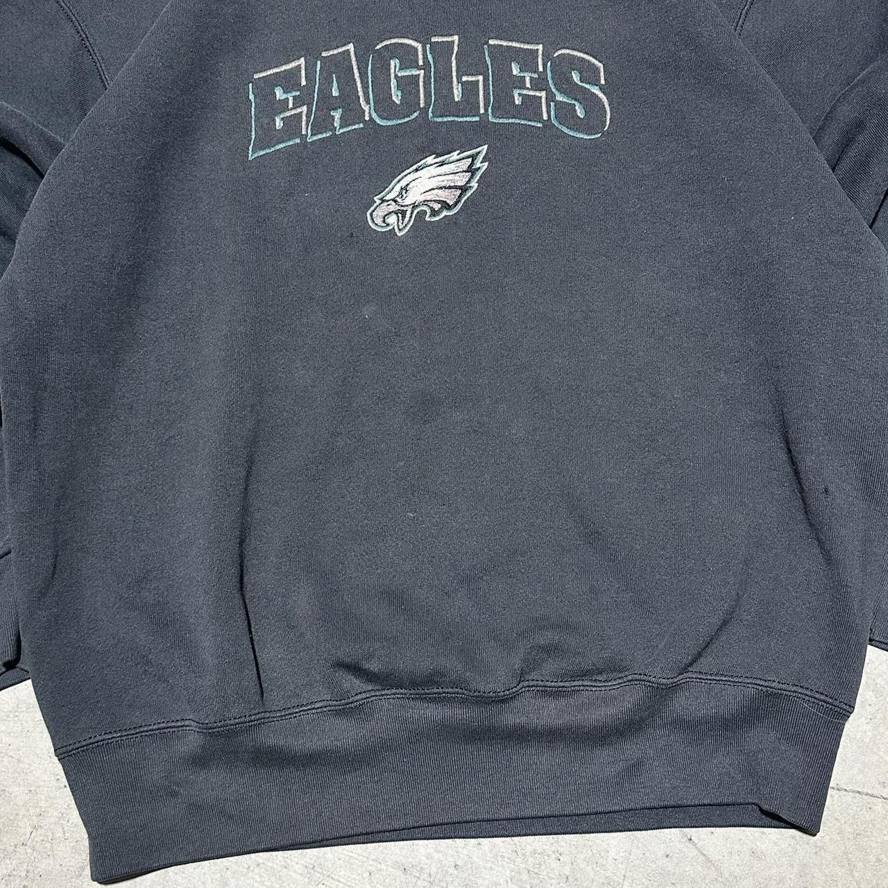 Pro Player Black vintage 90s NFL Philadelphia Eagles crewneck Size US L / EU 52-54 / 3 - 4 Thumbnail