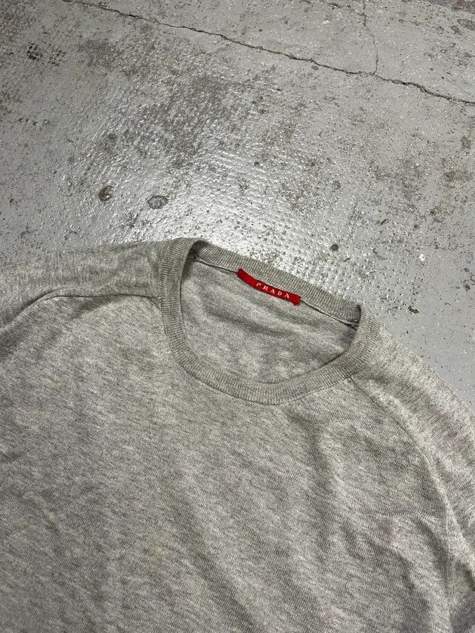 Prada SS2007 Prada Grey Minimalist Sweater Size US M / EU 48-50 / 2 - 5 Thumbnail