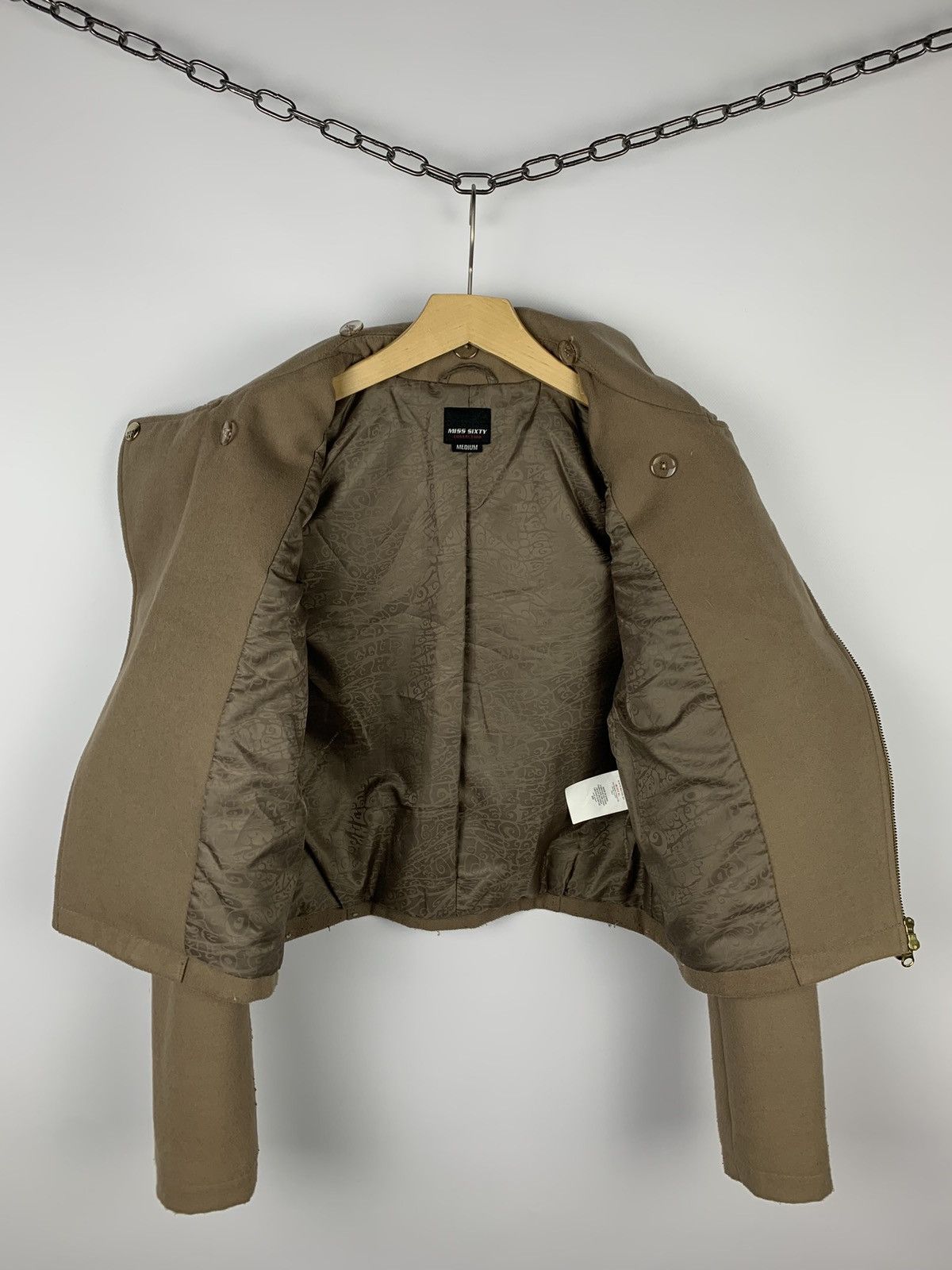 Miss Sixty Vintage Y2K Miss Sixty Jacket Multi Zip Size M Avant Garde Size M / US 6-8 / IT 42-44 - 5 Thumbnail