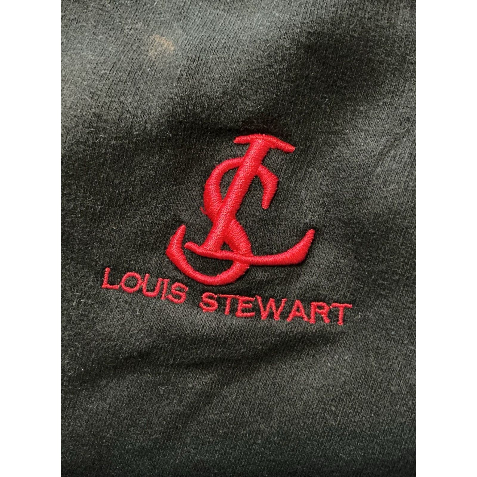 Vintage VINTAGE Louis Stewart Collection Sweatpants Designer Black Jogger XL Men Regular Pants Size US 36 / EU 52 - 4 Thumbnail